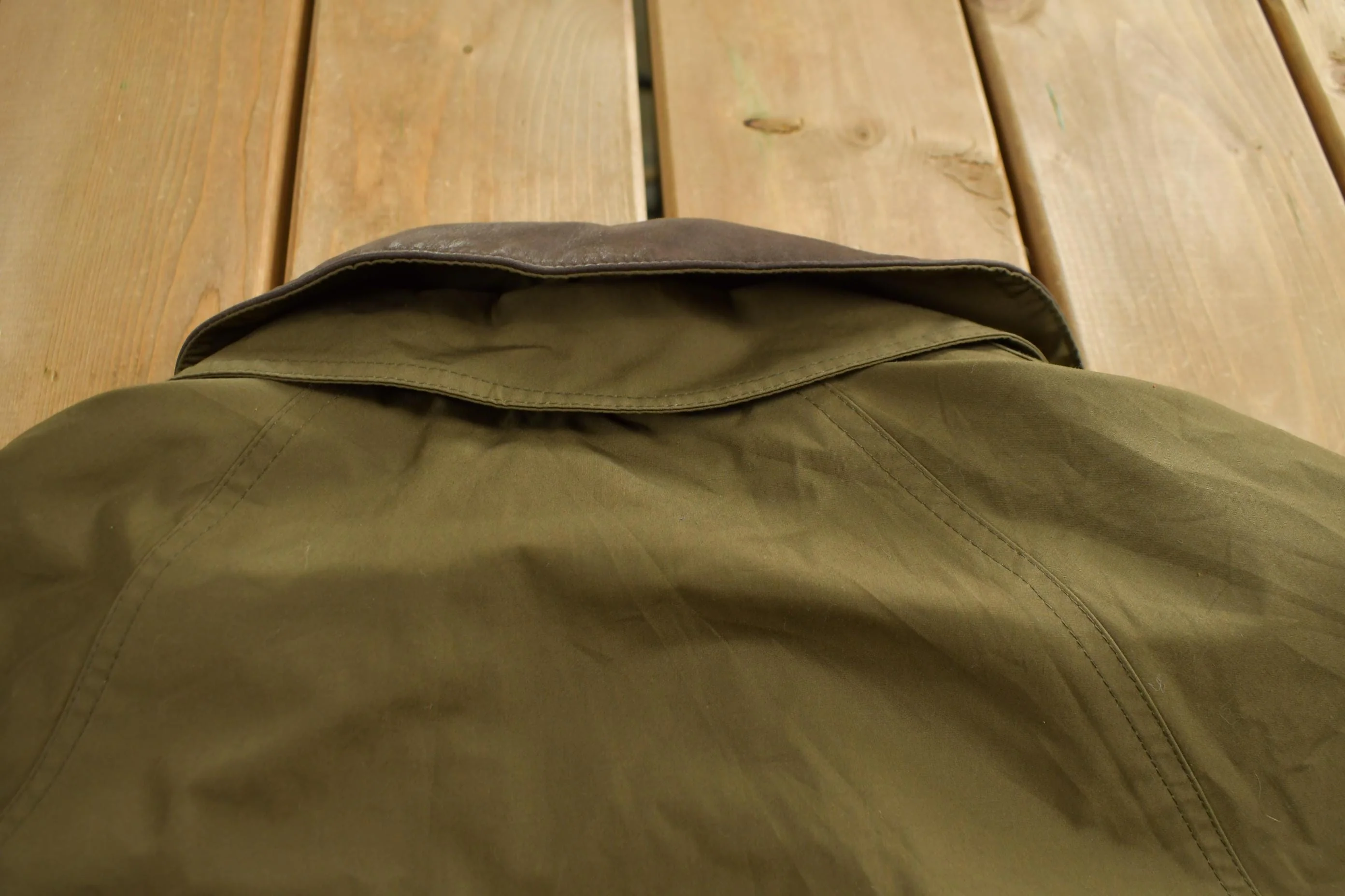 Vintage 1980s London Fog Full Length Trench Jacket Men's Medium - Image 5