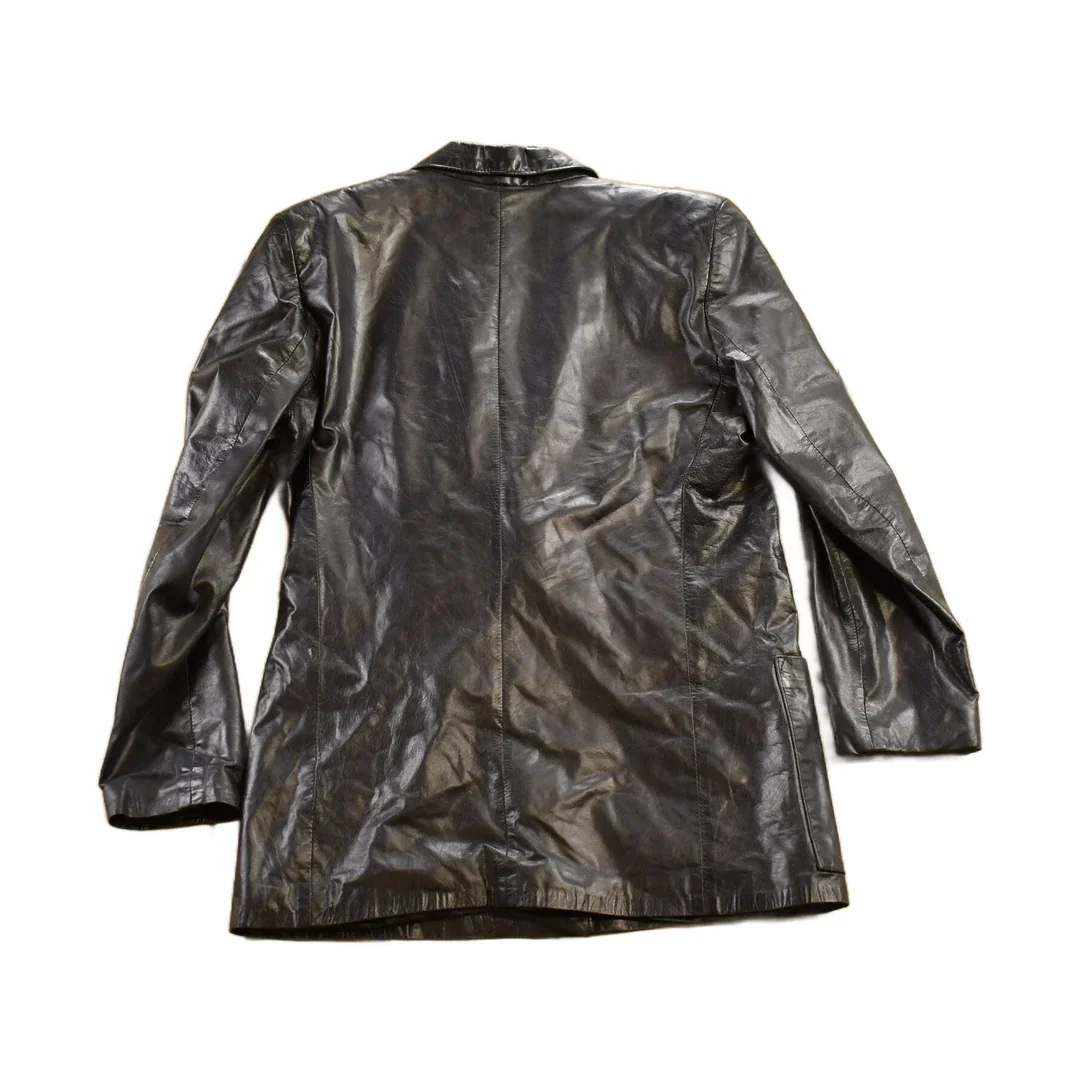 Vintage 1980s Michael Hoban North Beach Leather Jacket - Image 2