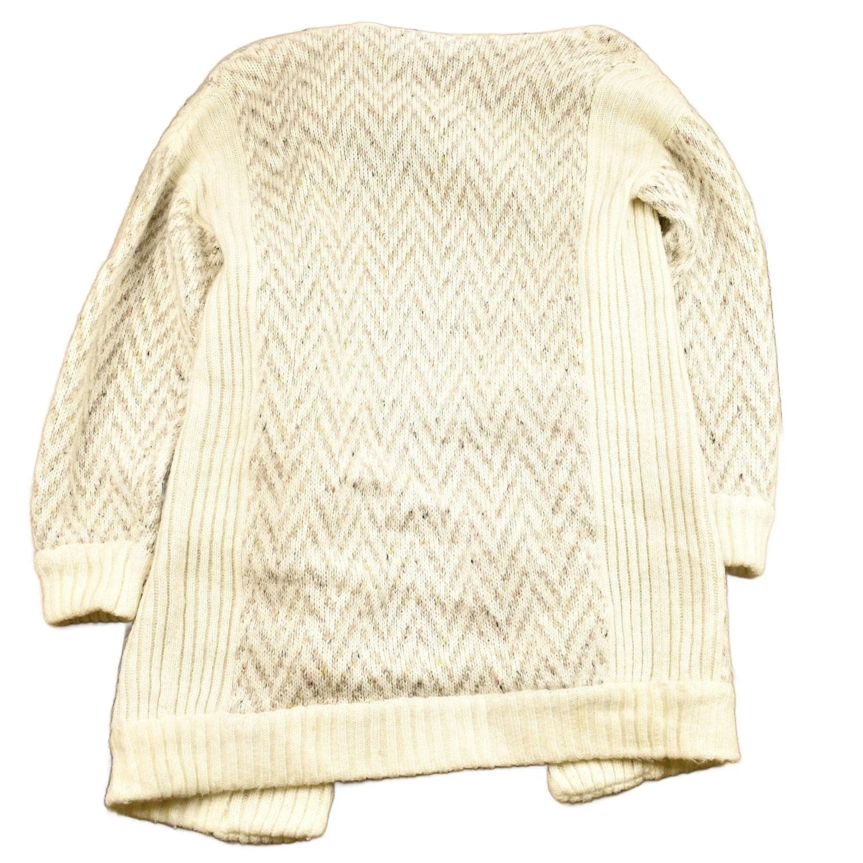 Vintage 1980s Monto Pan Le Chois Long Shall Cardigan Sweater Men's Medium - Image 2
