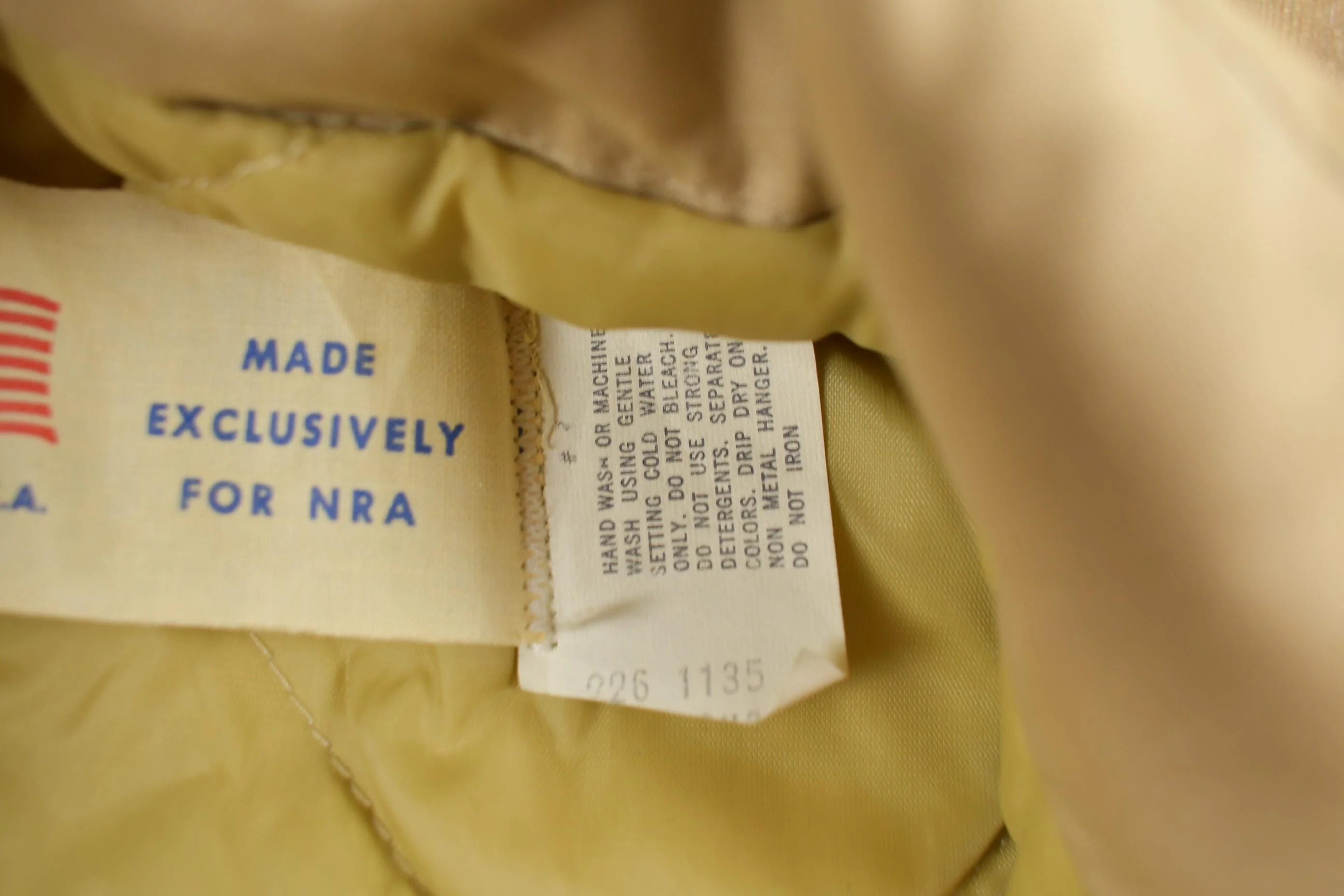 Vintage 1980s National Rifle Association Hunting Jacket Men's XL - Image 5