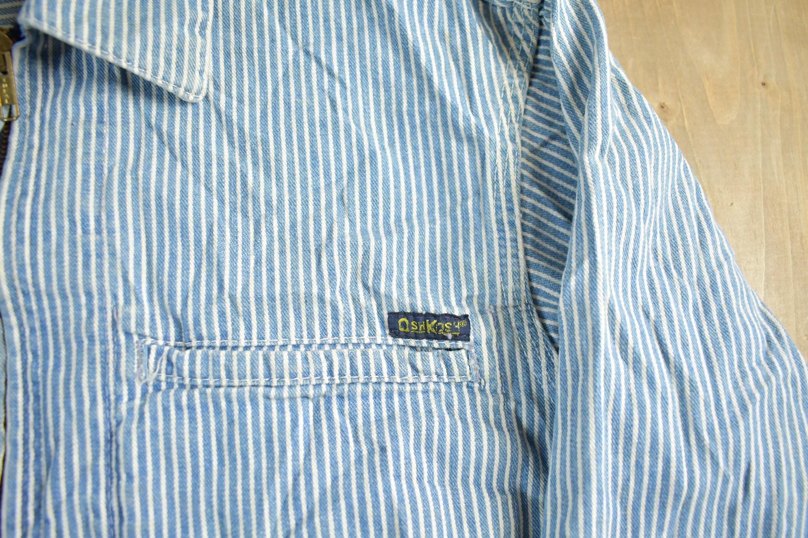 Vintage 1980s Osh Kosh Chore Workers Jacket Men's Small - Image 4
