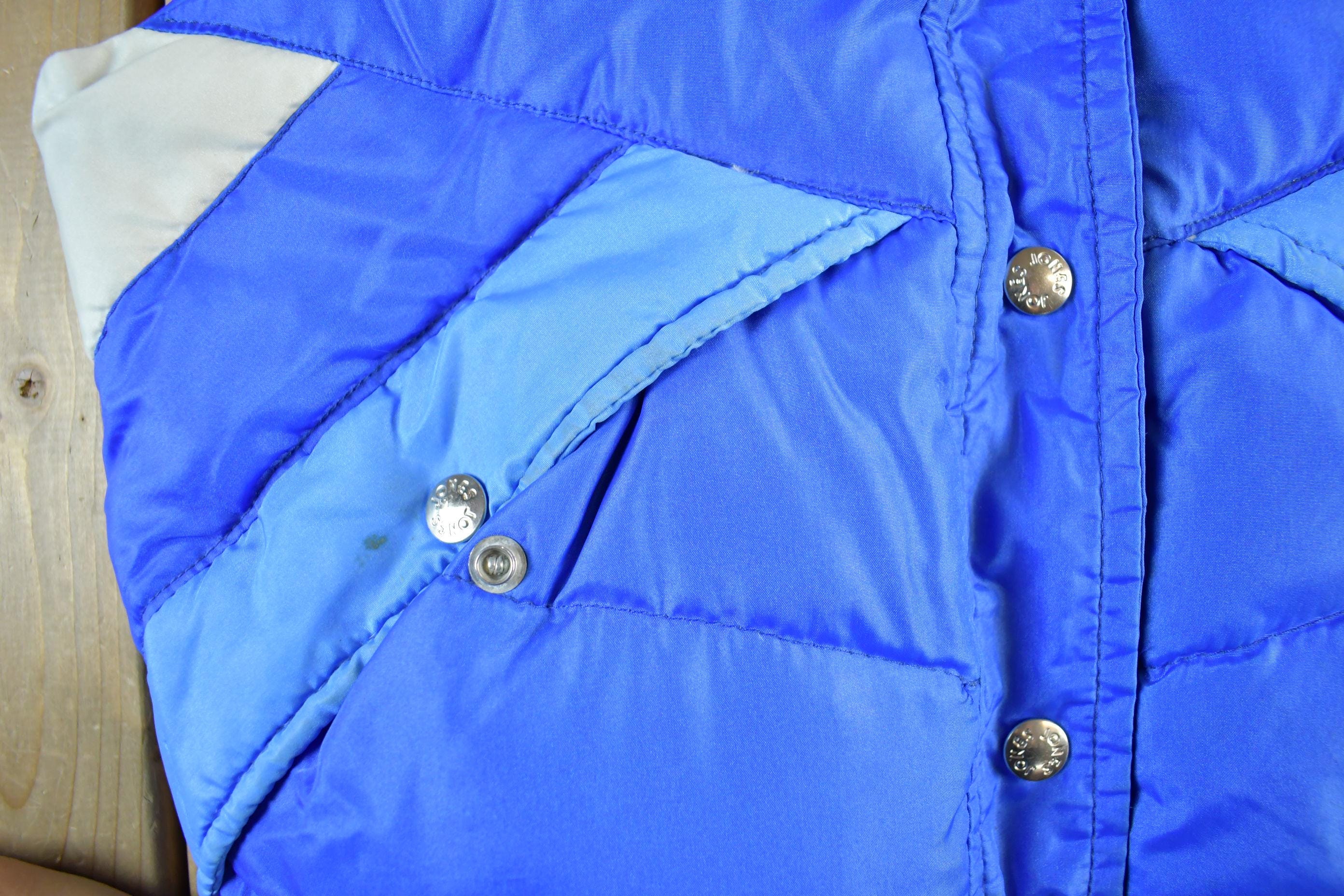 Vintage 1980s Pioneer Down Puffer Ski Vest Jacket Men's XS - Image 3