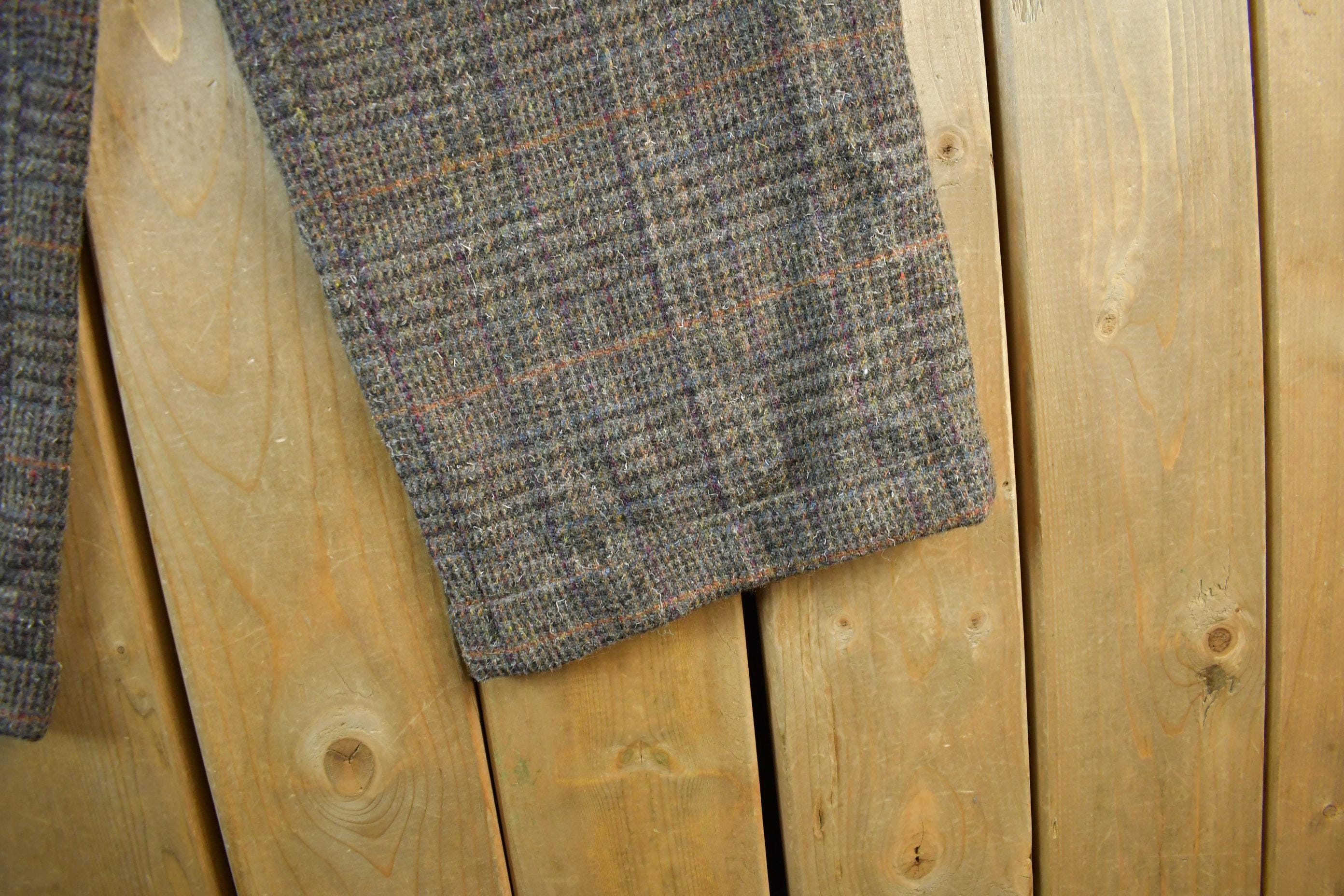 Vintage 1980's Polo Ralph Lauren Plaid Wool Trousers Women's Small 25 x 28 - Image 3