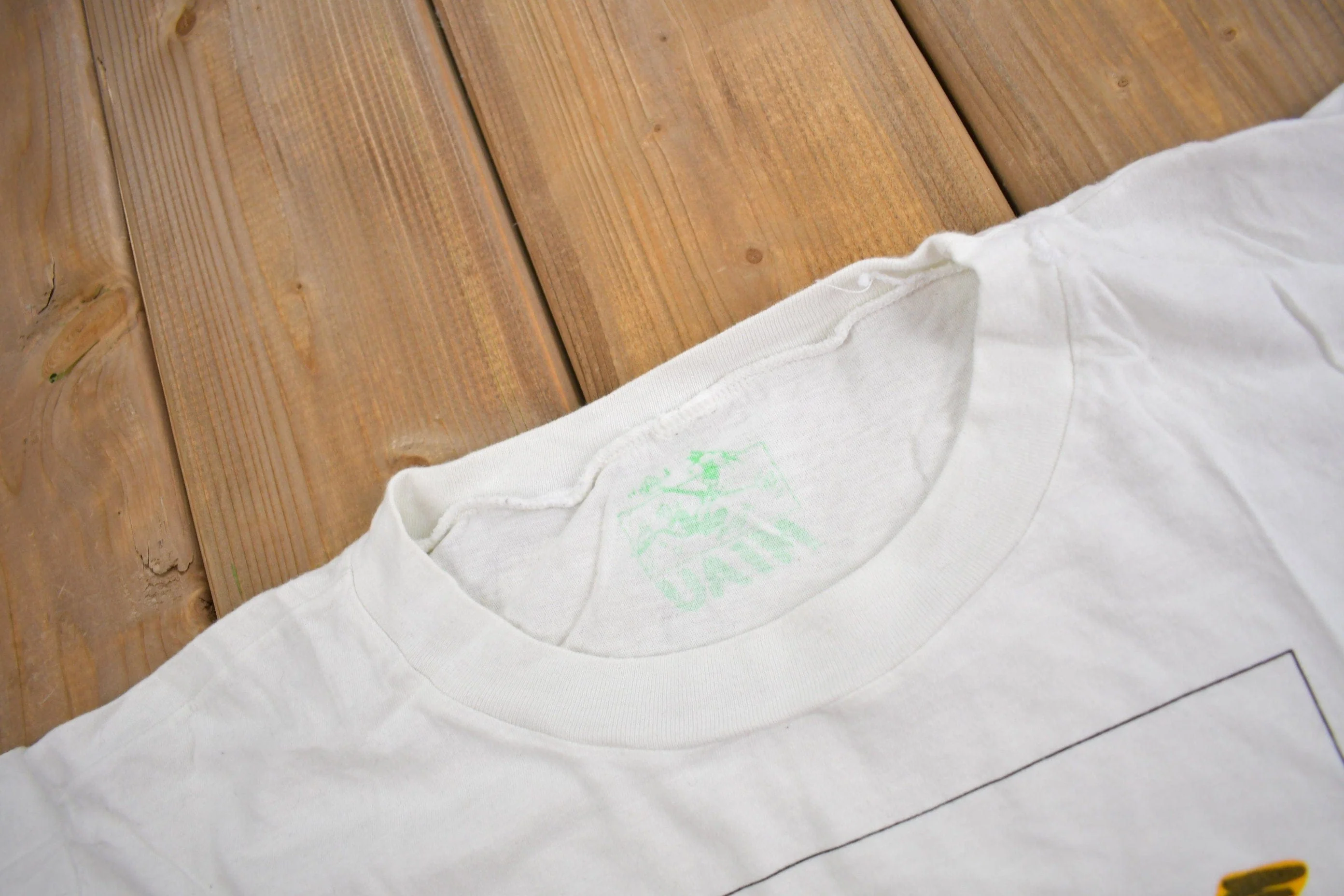 Vintage 1980s Porra Soldier Graphic T Shirt Women's Cropped L - Image 5