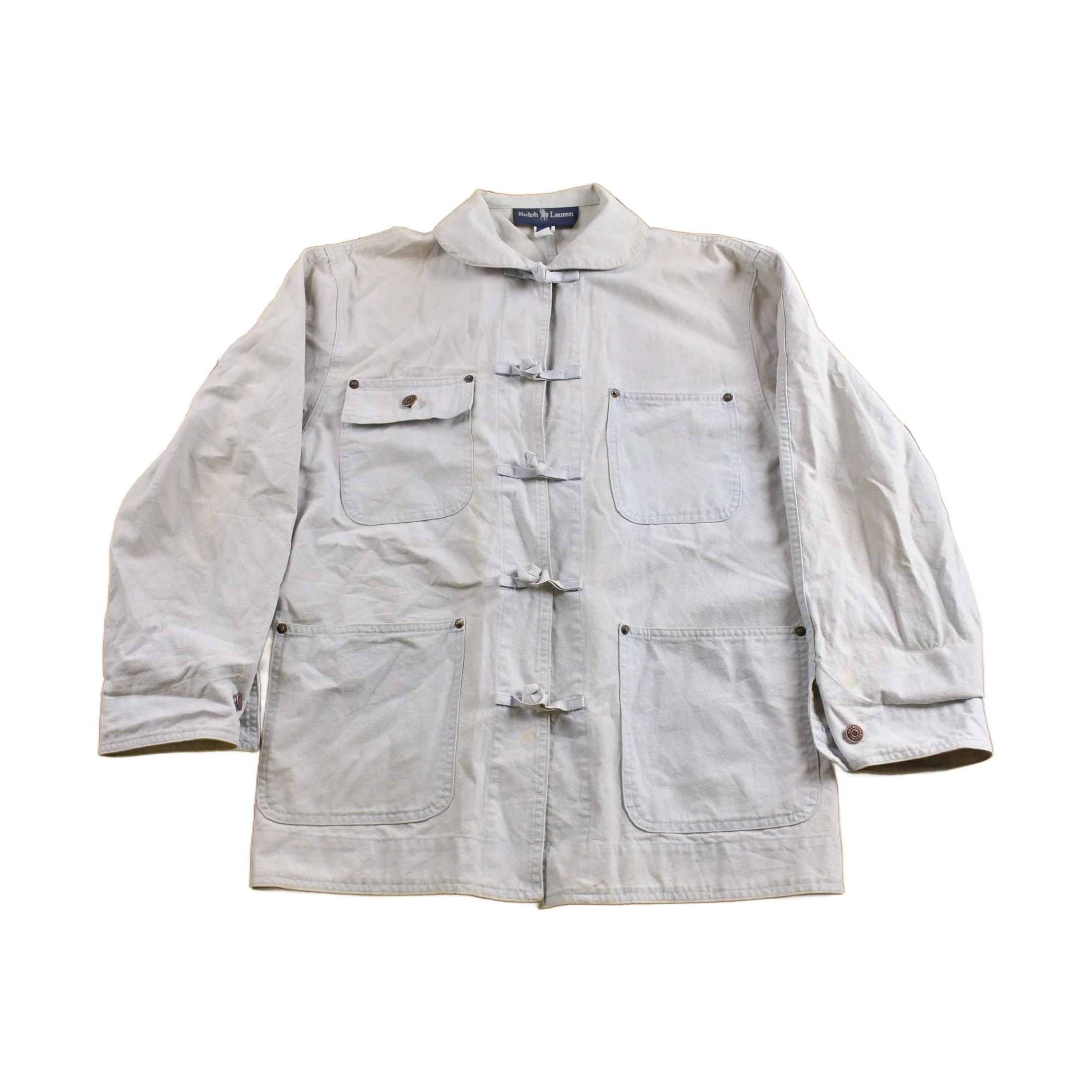 Vintage 1980s Ralph Lauren Lightweight Chore Coat Men's Small