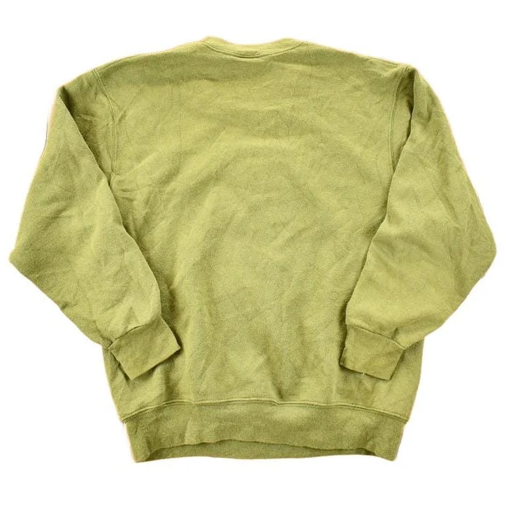 Vintage 1980s Screaming Eagles Patriot Olive Crewneck Sweatshirt Men's M - Image 2