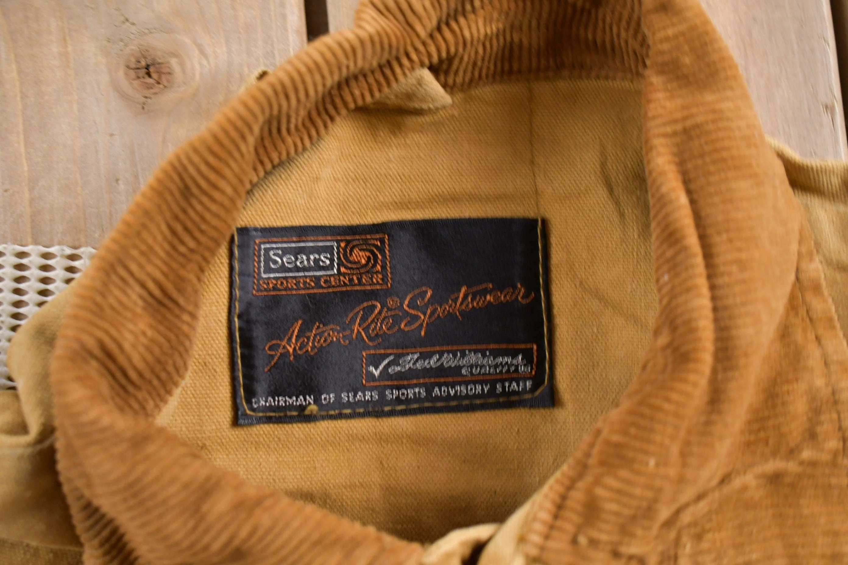Vintage 1980s Sears Canvas Chore Coat Men's Medium - Image 4