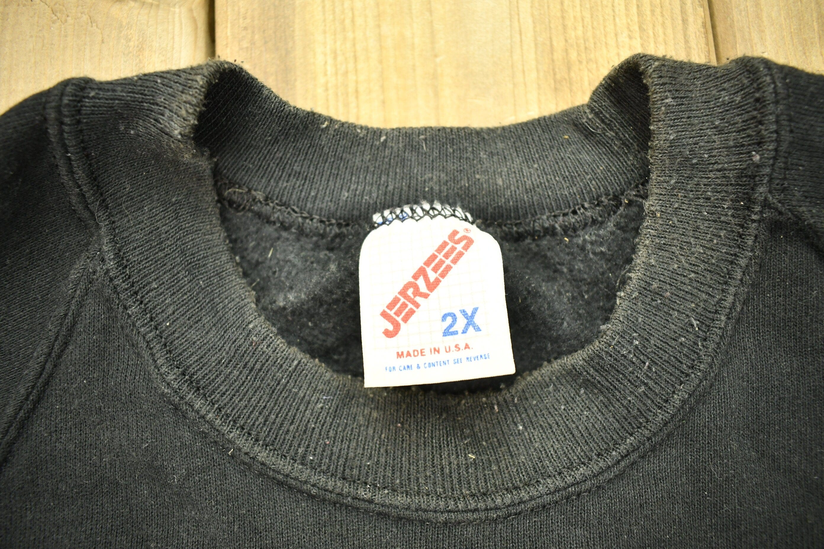 Vintage 1980s Spirit Of Lac La Belle Raglan Crewneck Men's XL - Image 4