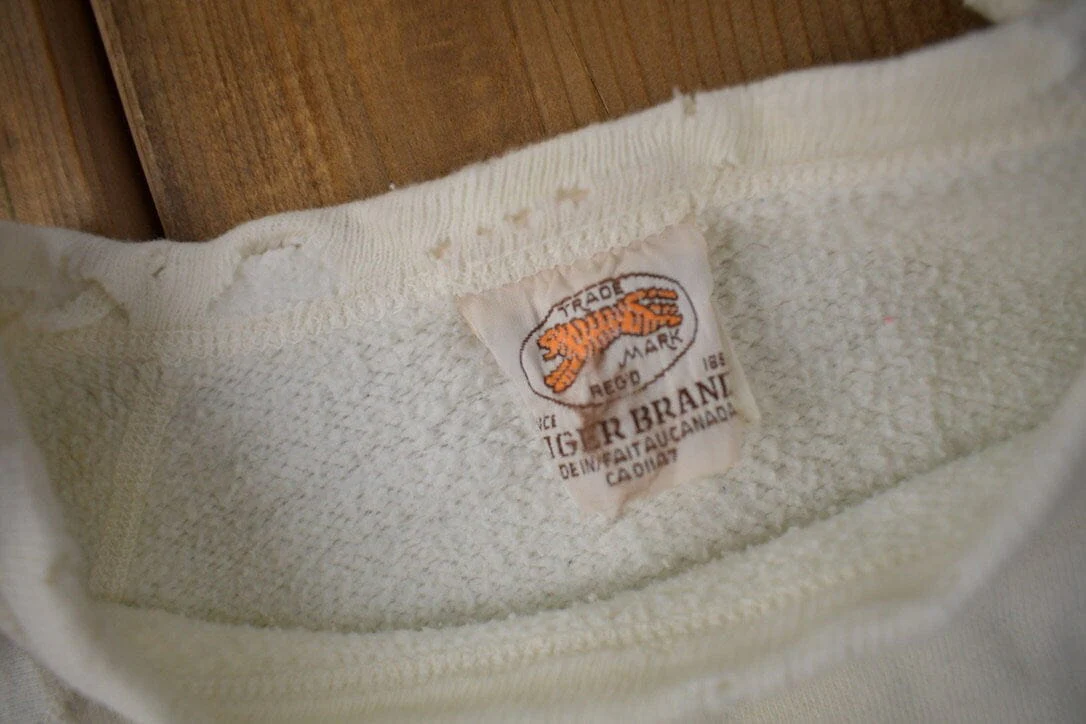 Vintage 1980s St Joseph Morrow Park Collegiate Crewneck Men's L - Image 7
