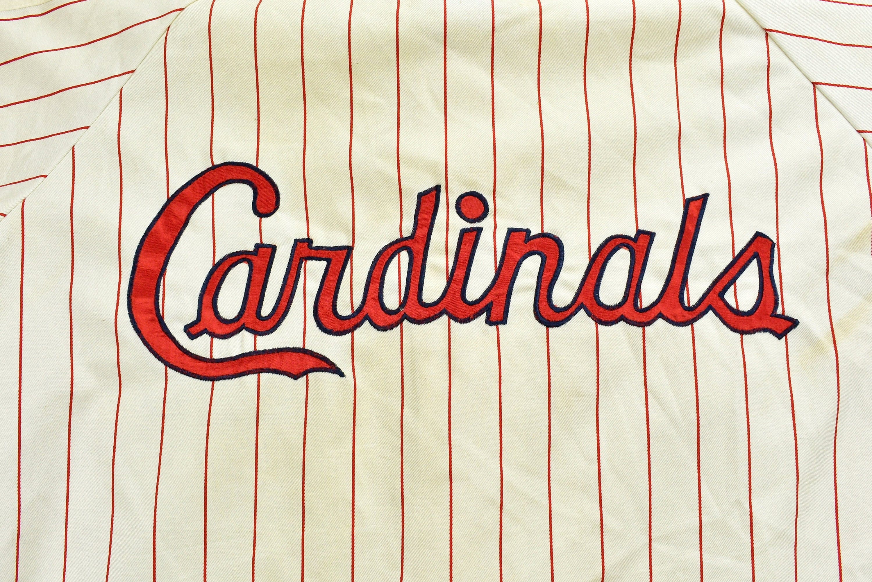 Vintage 1980's St Louis Cardinals Starter Baseball Jersey Sportswear Men's Large - Image 5