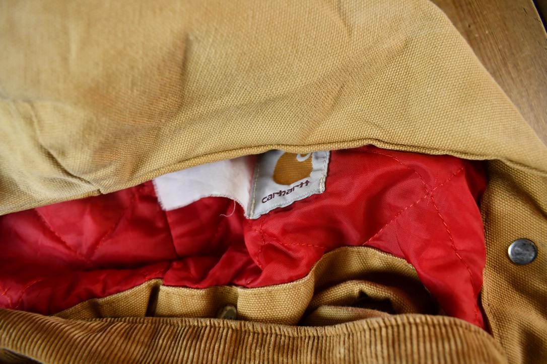 Vintage 1980s Traditional Carhartt Work Coat Men's XL - Image 7