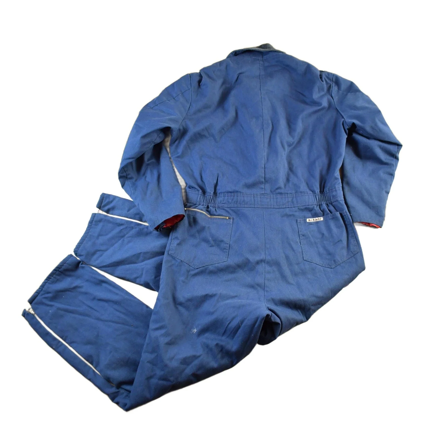 Vintage 1980s Walls Blizzard Pruf Insulated Jumpsuit Men's Large Tall - Image 2