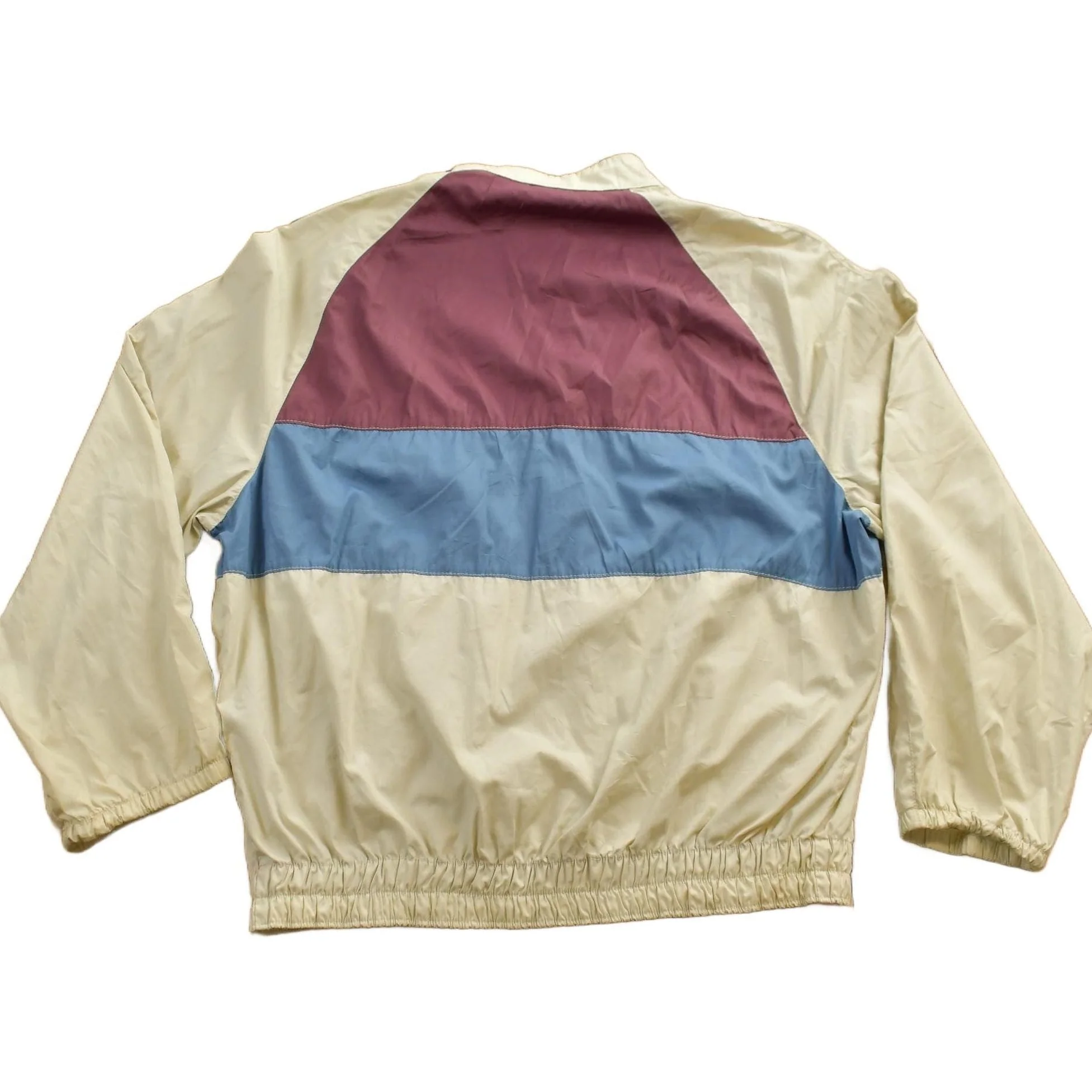 Vintage 1980s Windbreaker Zip Up Jacket Men's S