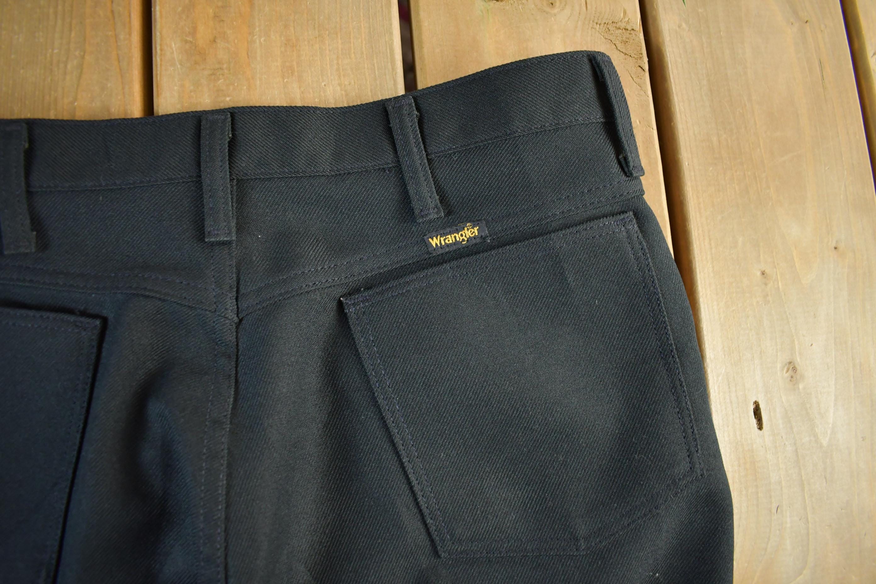 Vintage 1980s Wrangler Rancher Denim Jeans Men's 34 x 28 - Image 6