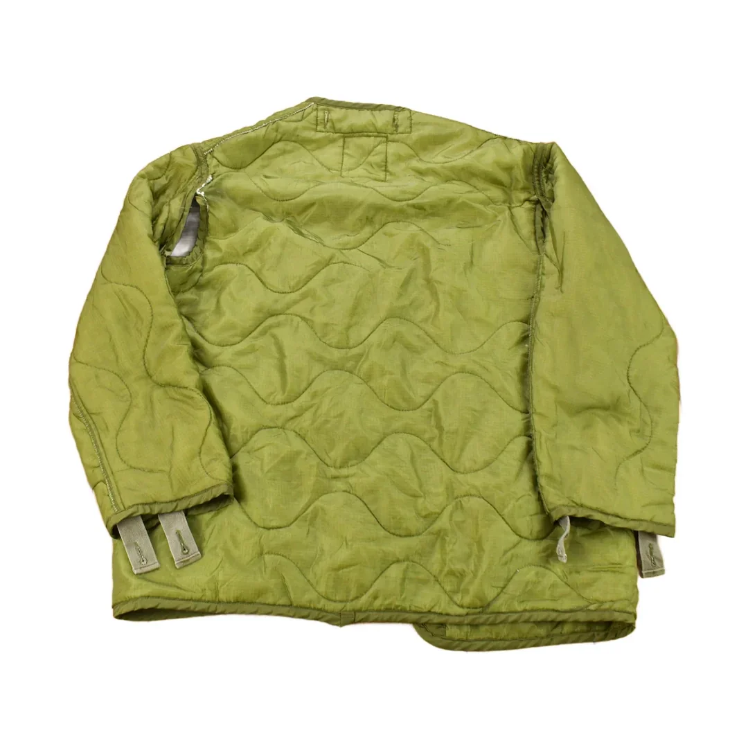 Vintage 1984 M65 Military Jacket Liner Size M Men's Medium - Image 2