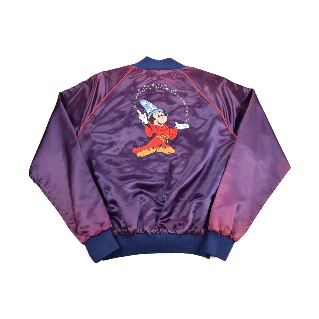 Vintage 1990 Disney Fantasia 50th Anniversary Embroidered Jacket Men's Medium