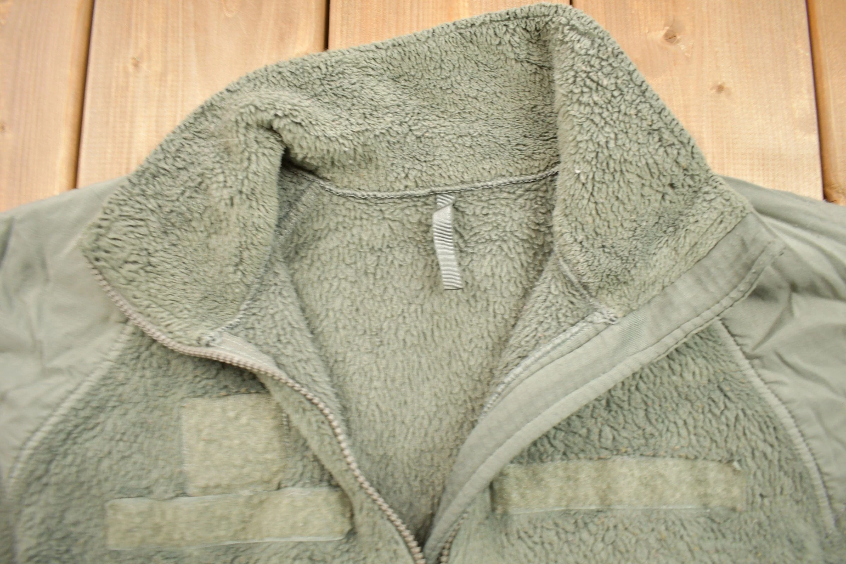 Vintage 1990s Air Force Cold Weather Polar Tec Fleece Sweater - Image 5