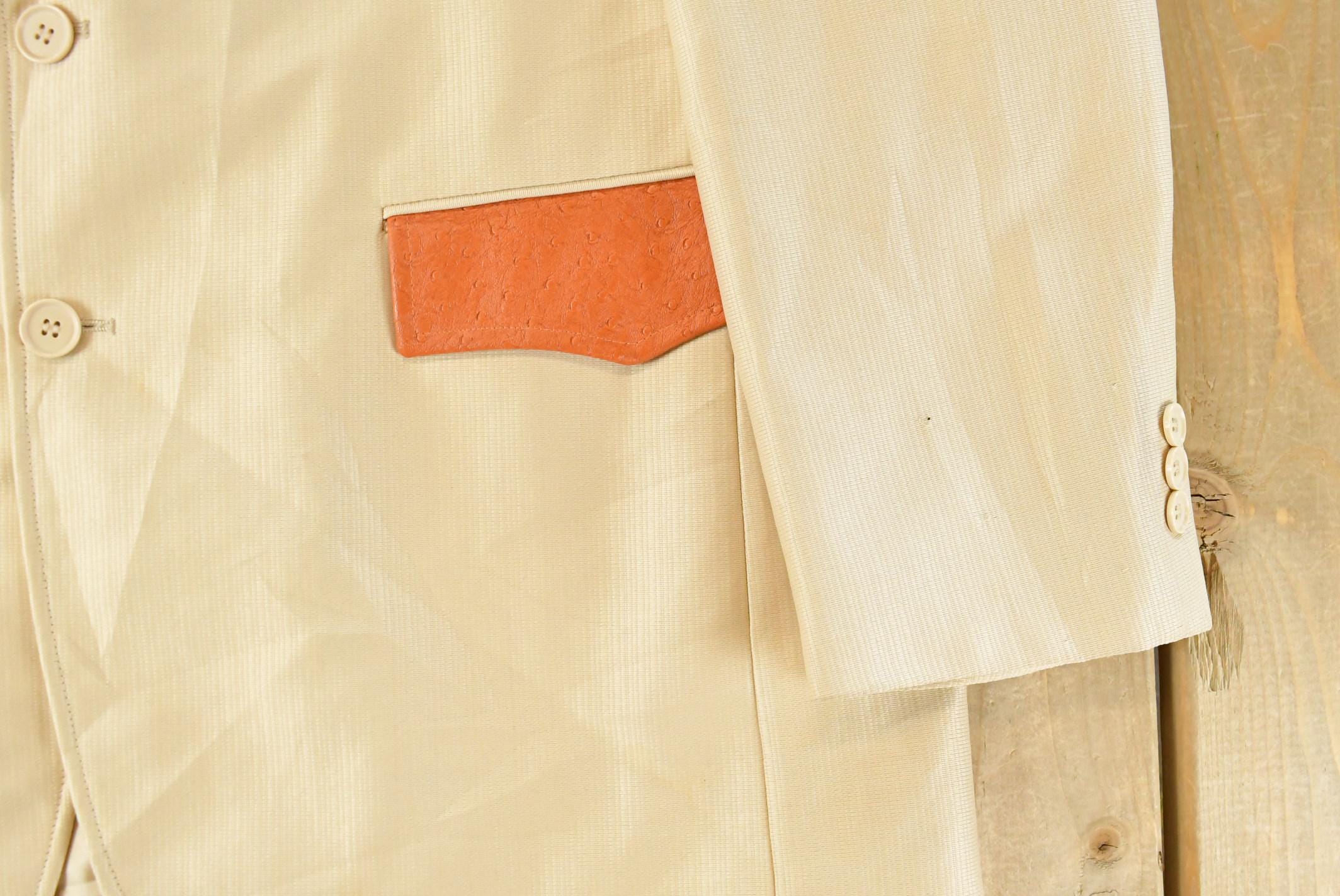 Vintage 1990s American Western Blazer Coat Men's Large - Image 3