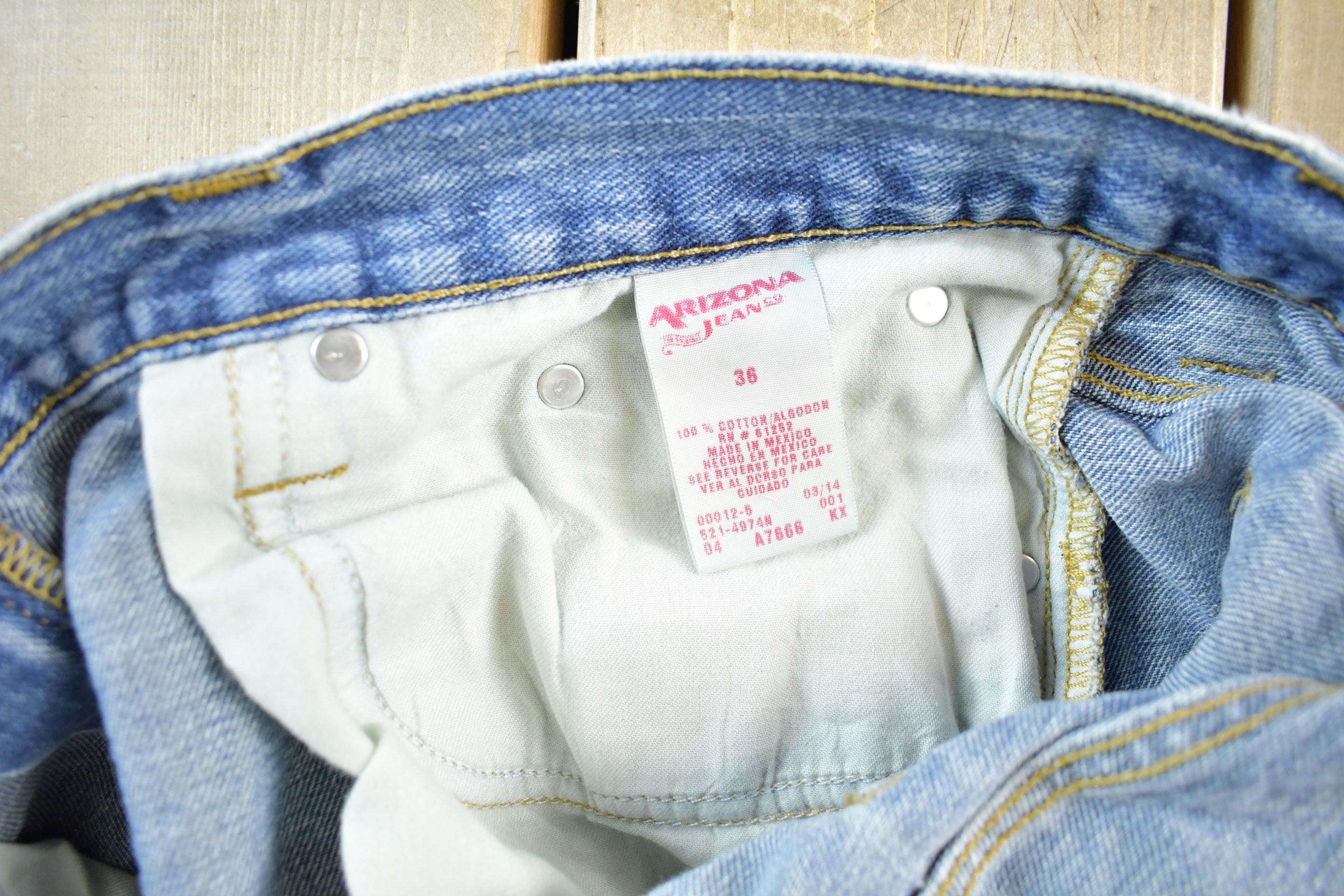 Vintage 1990s Arizona Denim Shorts Men's Large 36 - Image 4