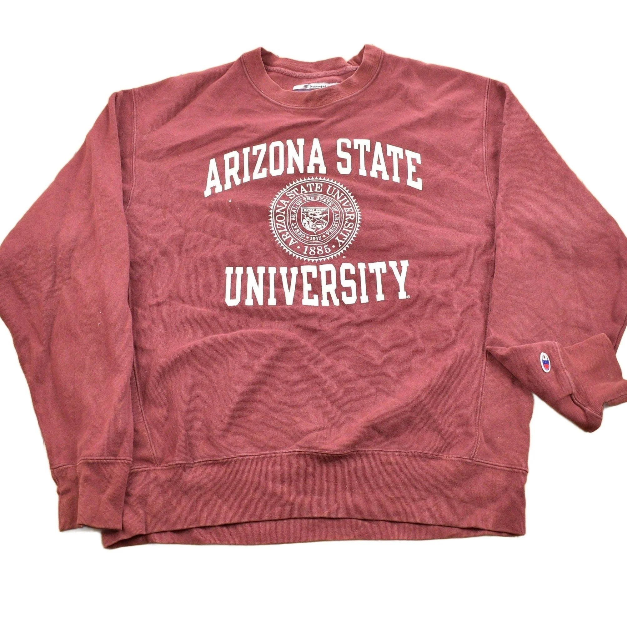 Vintage 1990s Arizona State University Collegiate Champion Reverse Weave Crewneck Men's XL