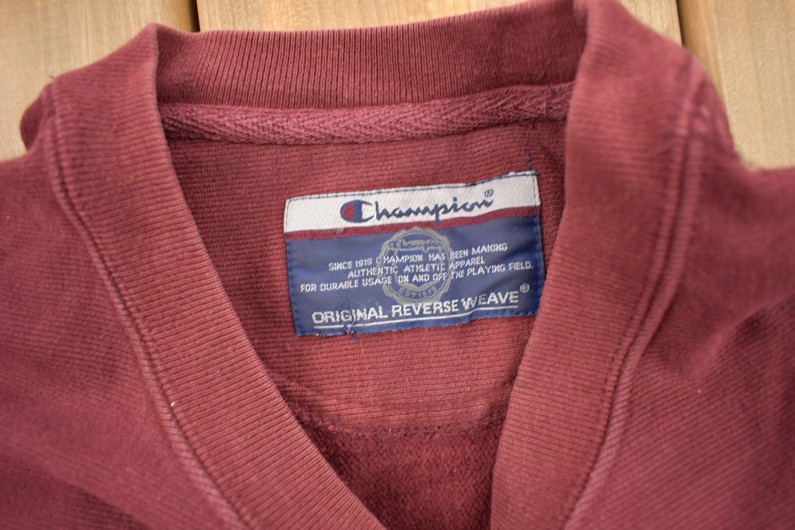 Vintage 1990s Arizona State University Collegiate Champion Reverse Weave Crewneck Men's XL - Image 5