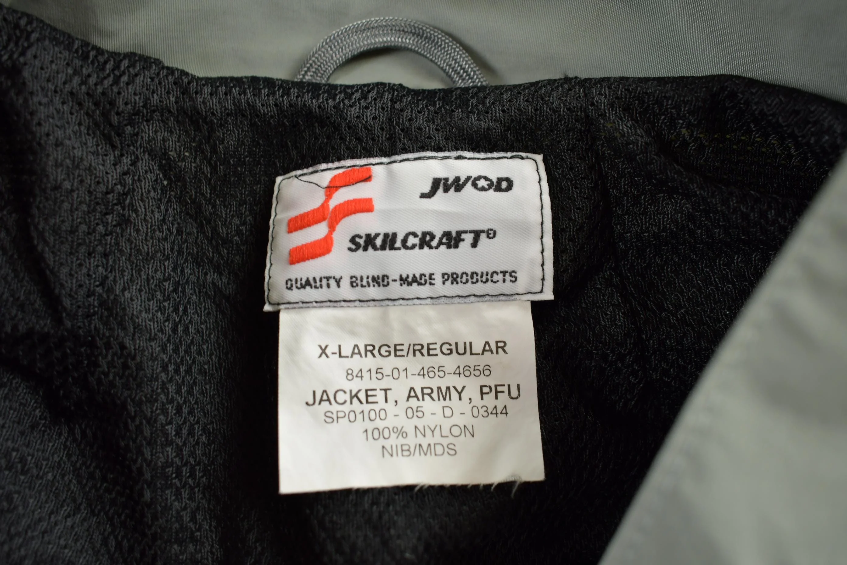 Vintage 1990s Army Athletic Uniform Jwod Jacket Men's 2XL - Image 3