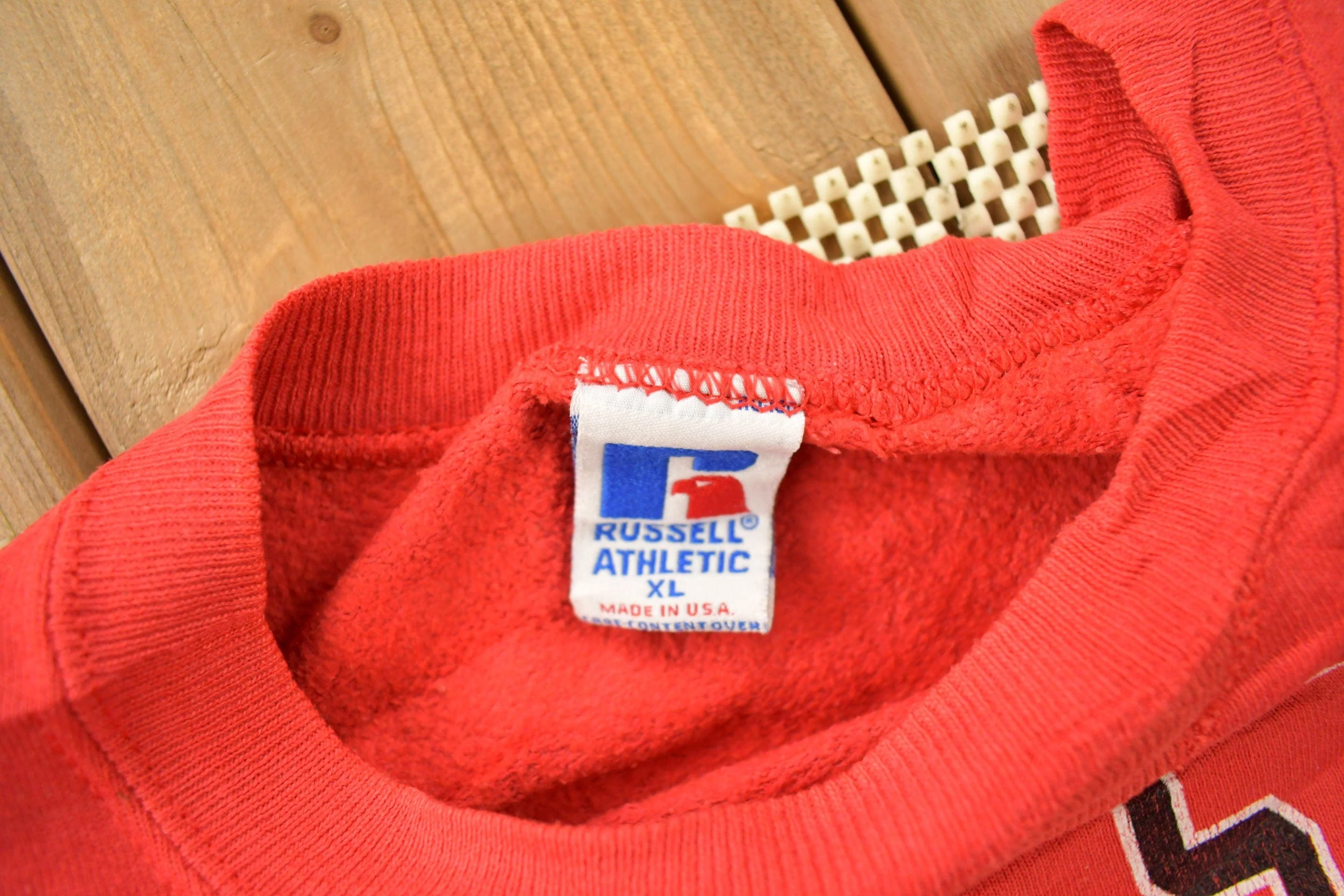 Vintage 1990s Ball State University Collegiate Crewneck Men's XL - Image 5