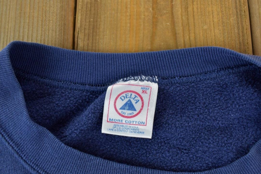 Vintage 1990s Bar Harbor Crewneck Sweatshirt Made In USA Men's XL - Image 4