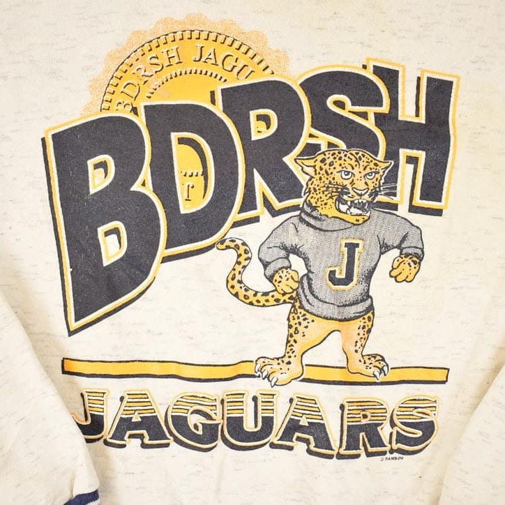 Vintage 1990s BDRSH Jaguars Cartoon University Crewneck Sweater Men's L - Image 3