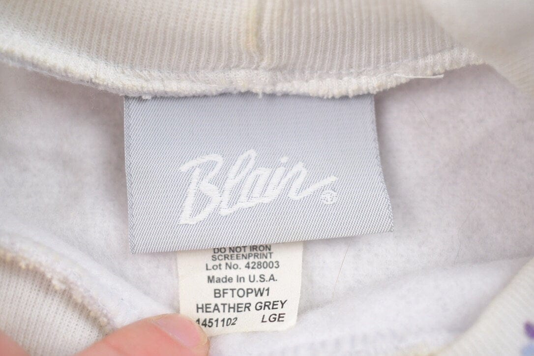 Vintage 1990s Blair Floral Theme Crewneck Sweater - Image 3