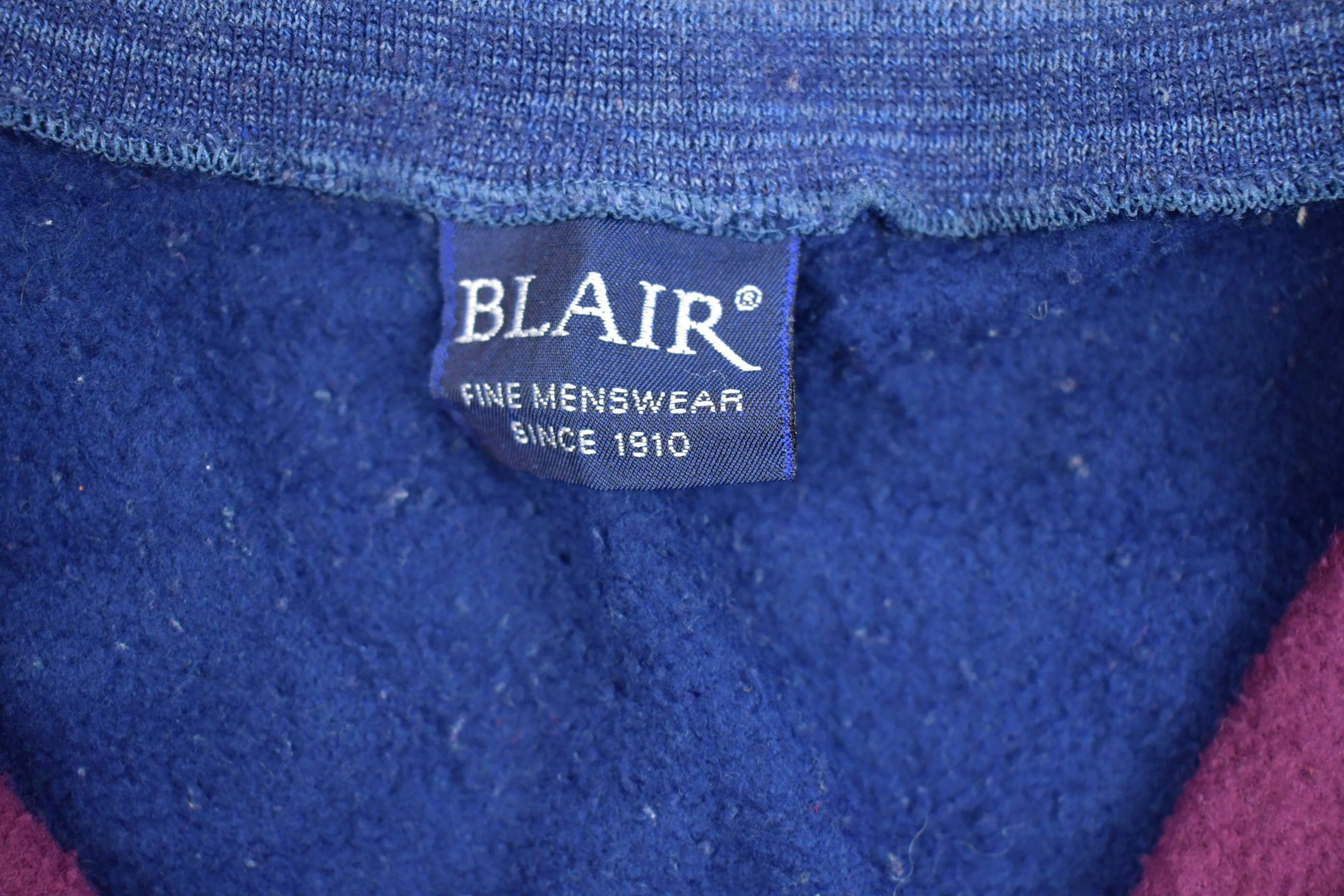 Vintage 1990s Blair Menswear Crewneck Sweatshirt Men's 2XL - Image 3