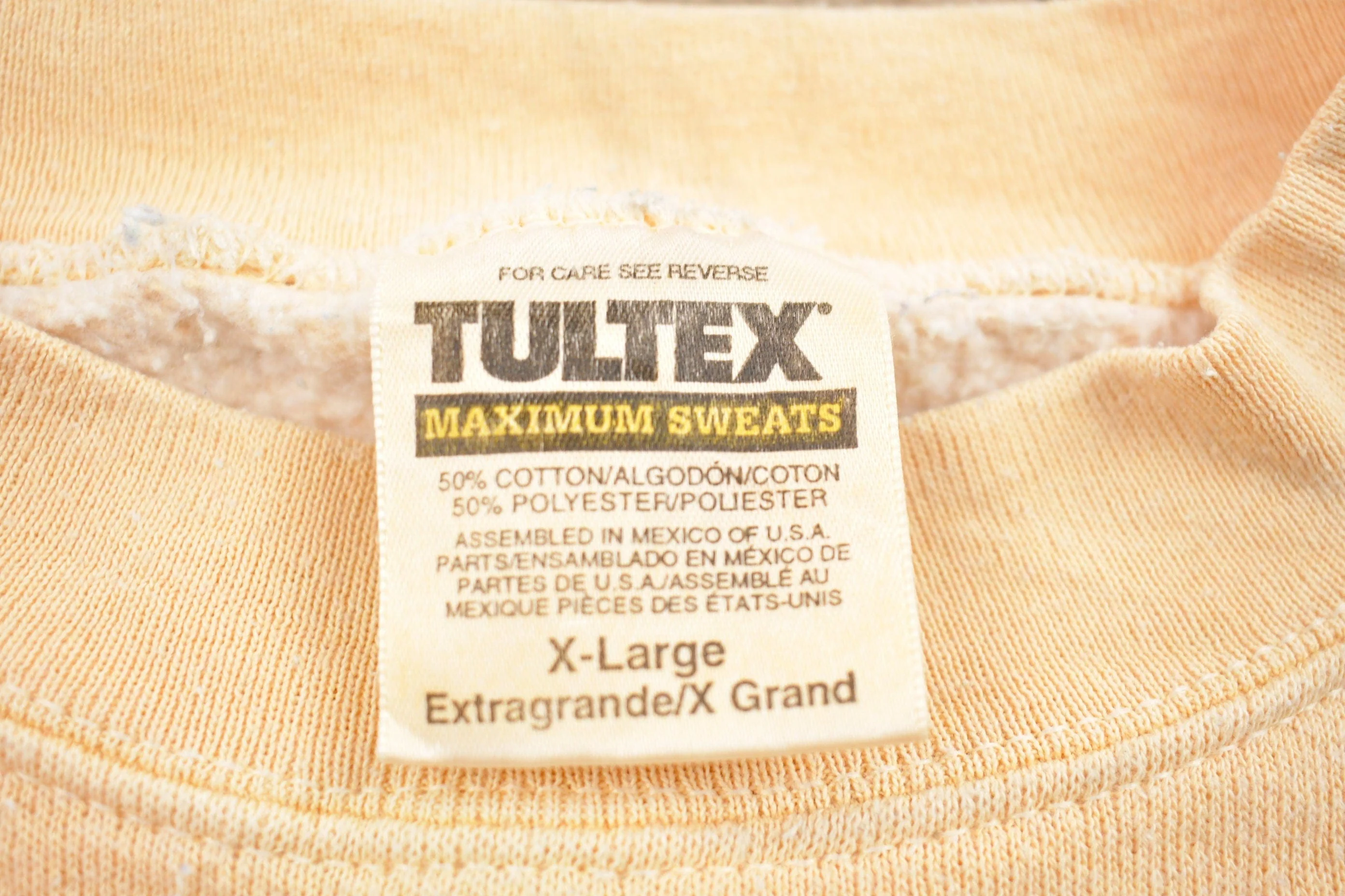 Vintage 1990s Blank Tultex Crewneck Sweatshirt Men's XL - Image 3