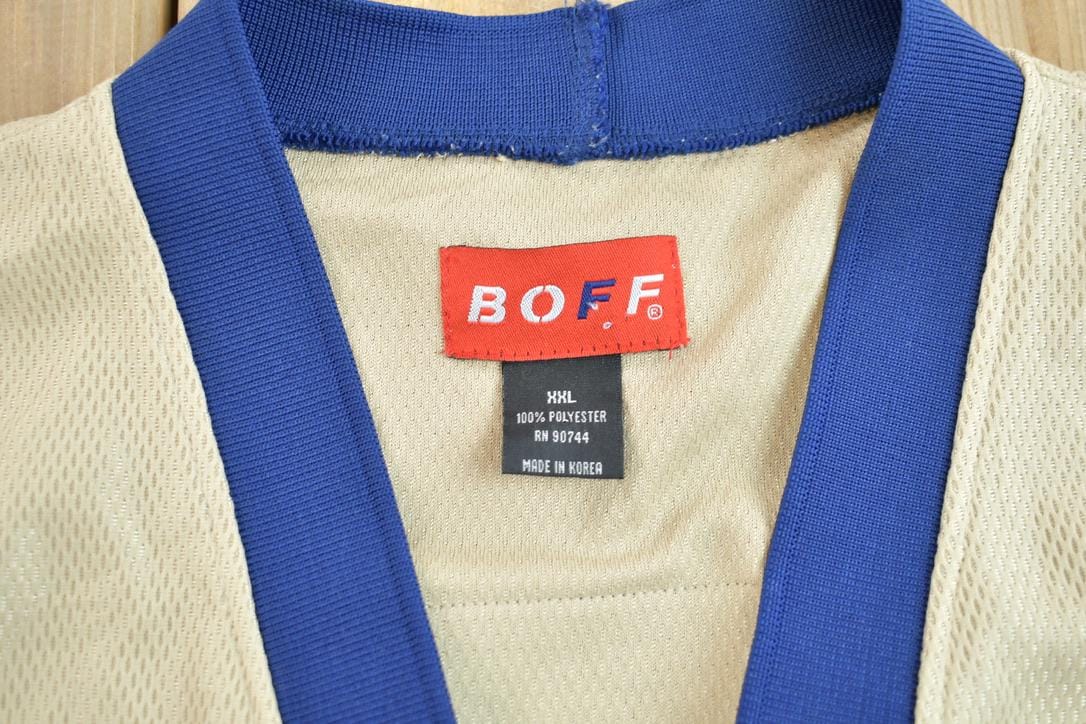 Vintage 1990s Boff Zip Up Vest Men's 2XL - Image 3