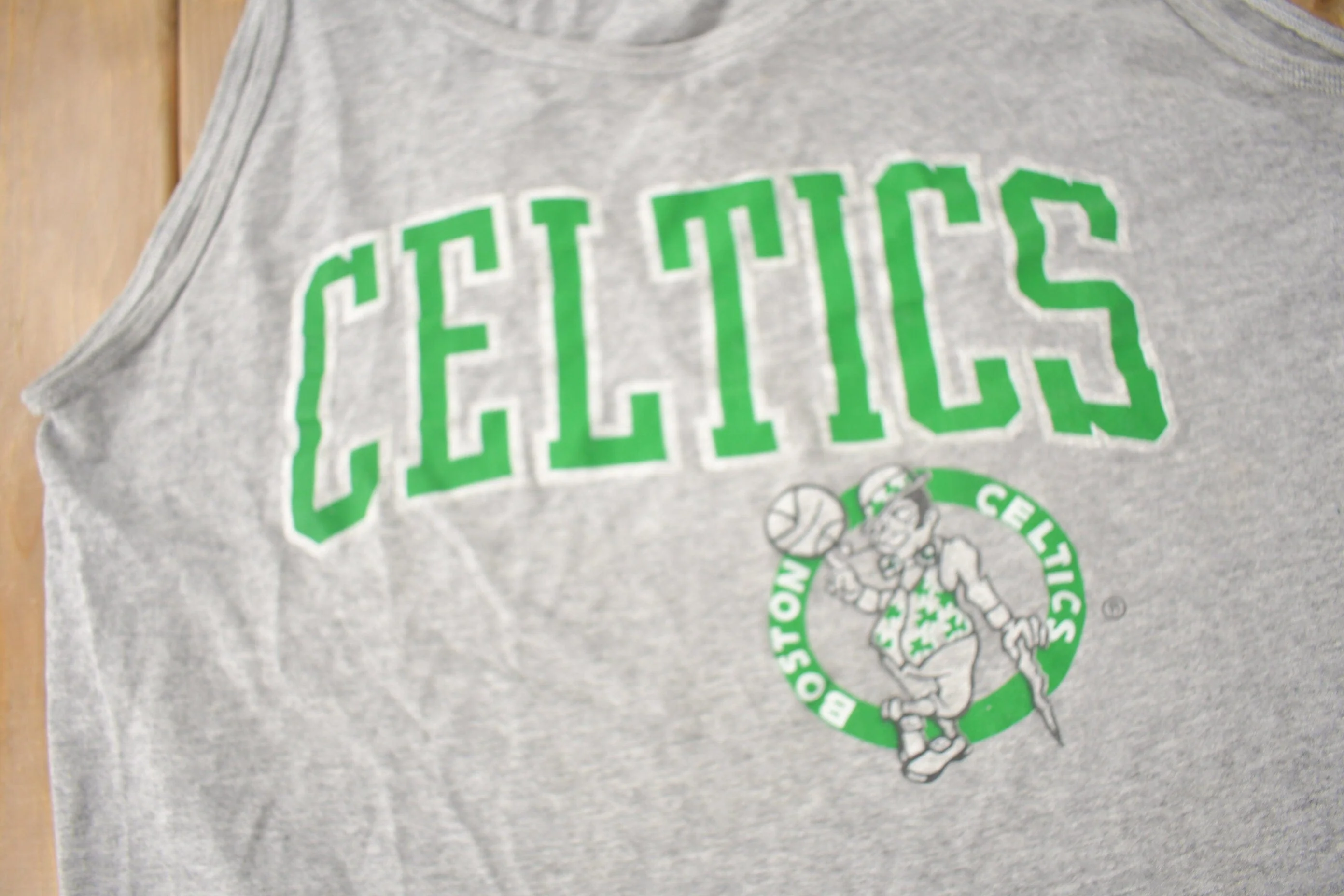 Vintage 1990s Boston Celtics NBA Basketball Starter Graphic Tank Top Men's Large - Image 3