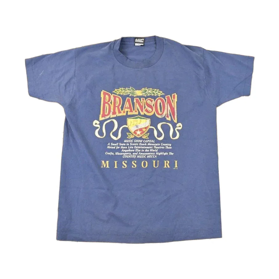 Vintage 1990s Branson Missouri Souvenir Travel T-Shirt Men's M