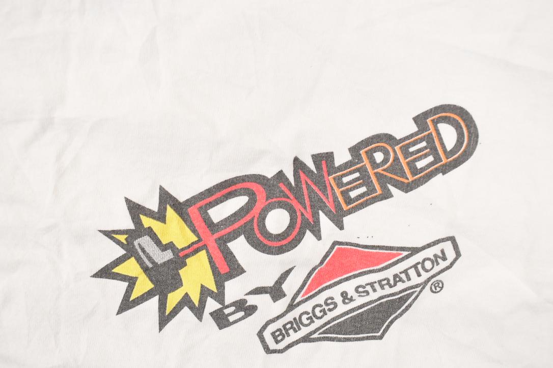 Vintage 1990s Briggs And Stratton Raptor Engine Racing Souvenir T-Shirt Men's XL - Image 3