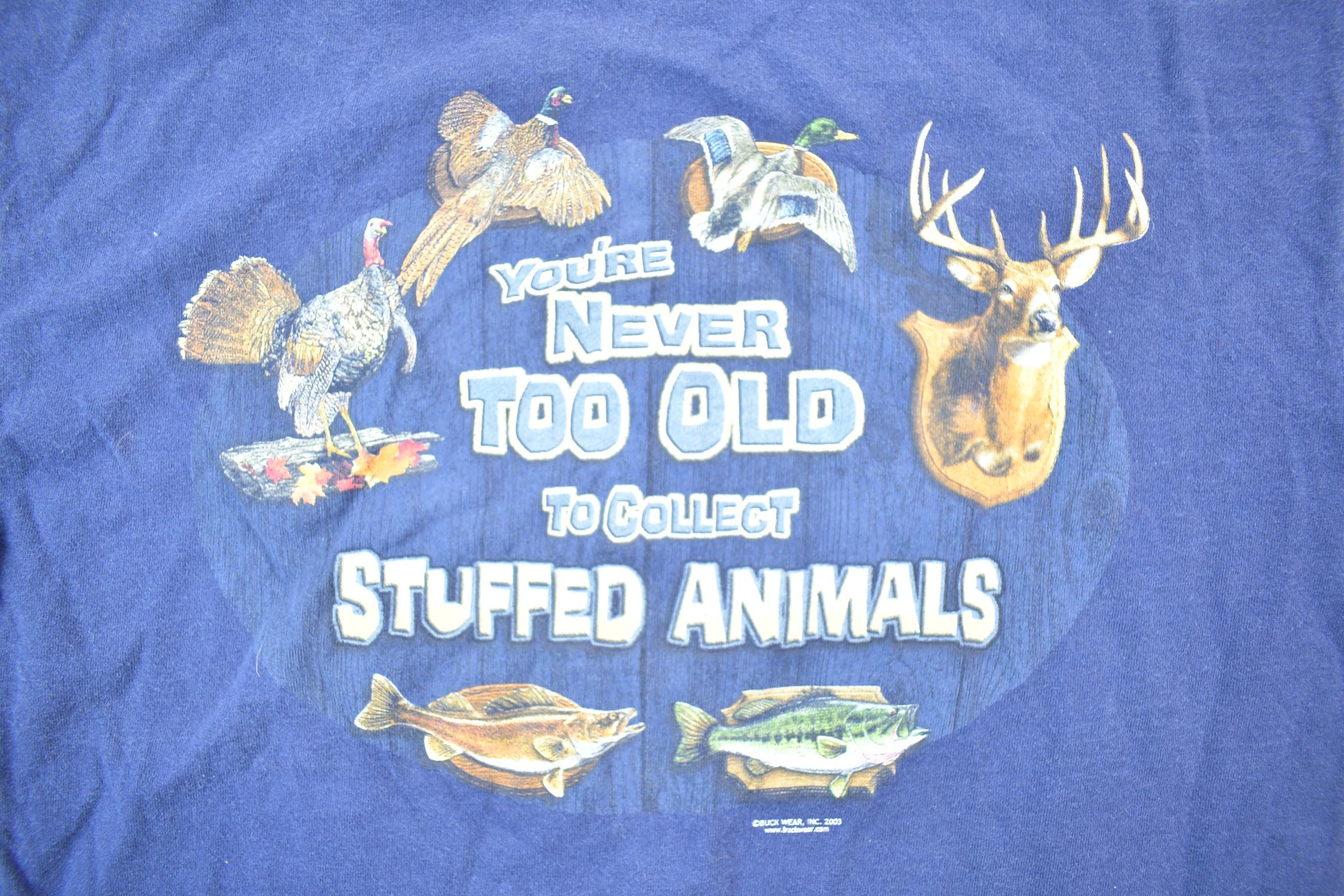 Vintage 1990s Buck Wear Hunting Graphic T-Shirt Men's Large - Image 4