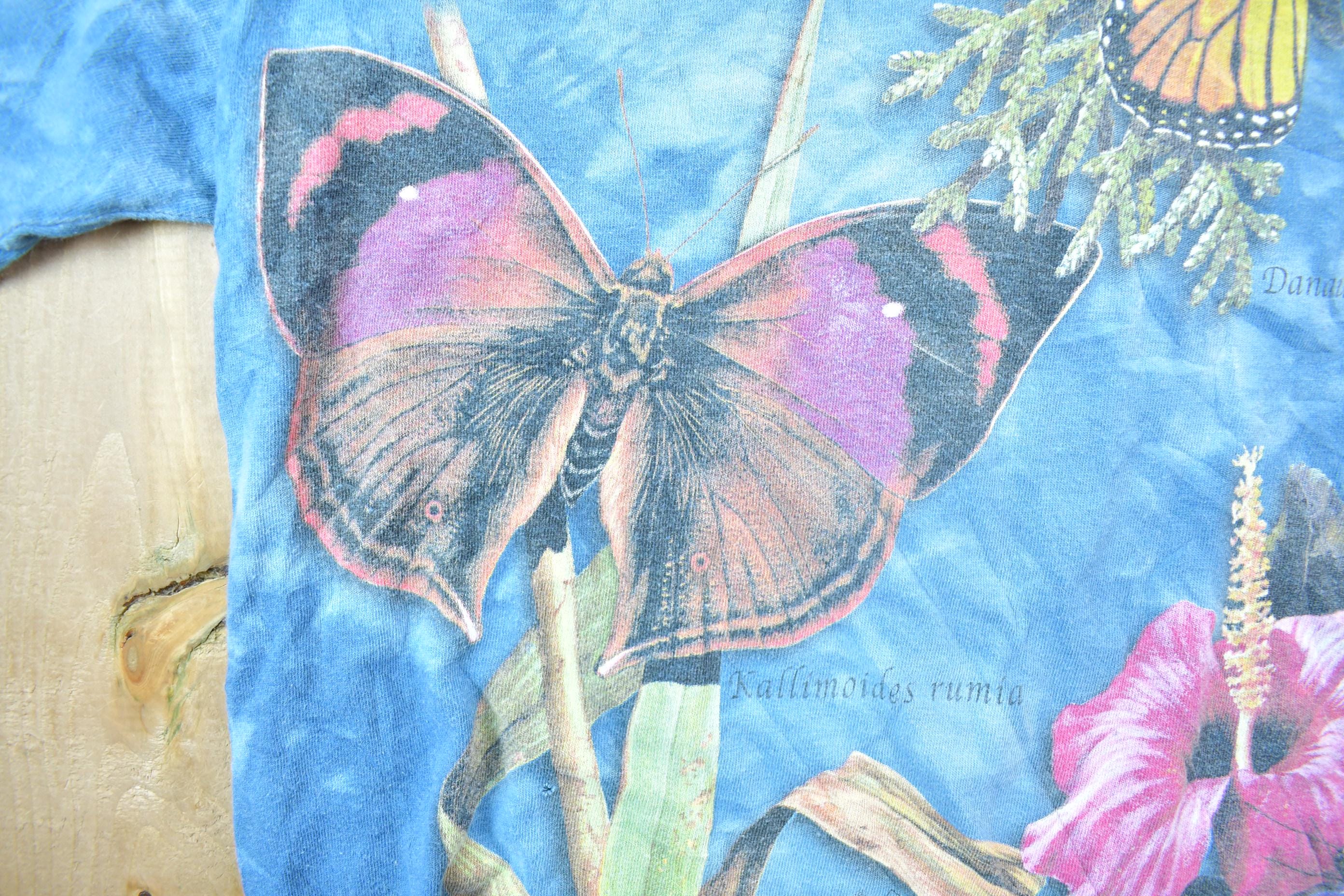 Vintage 1990s Butterfly Palace T Shirt Men's Medium - Image 4