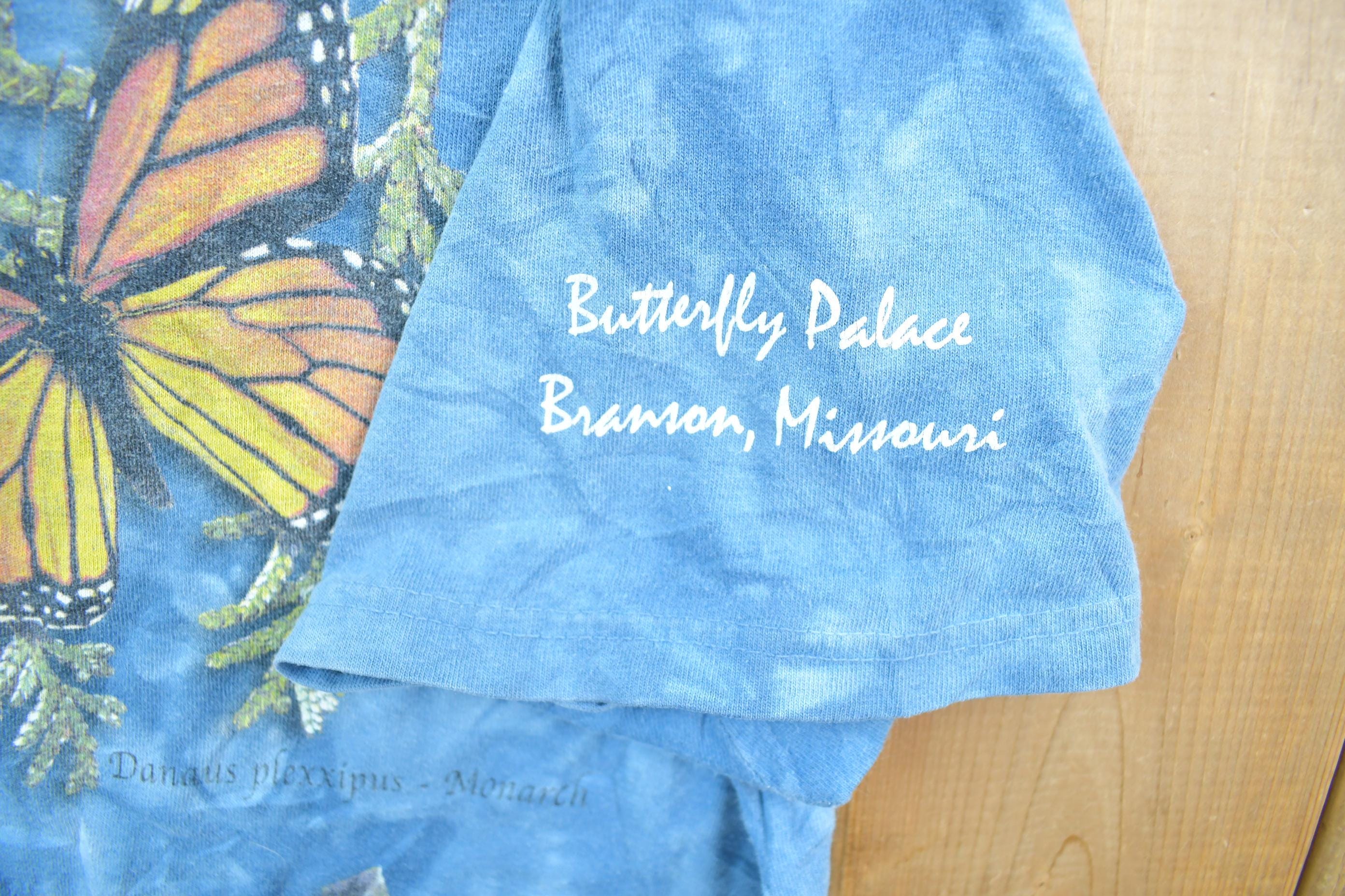 Vintage 1990s Butterfly Palace T Shirt Men's Medium - Image 6