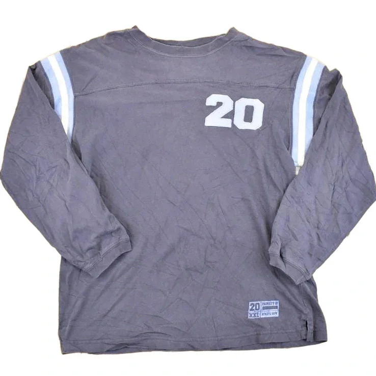 Vintage 1990s Cadre Athletic 20 Graphic Print Crewneck Sweatshirt Men's L