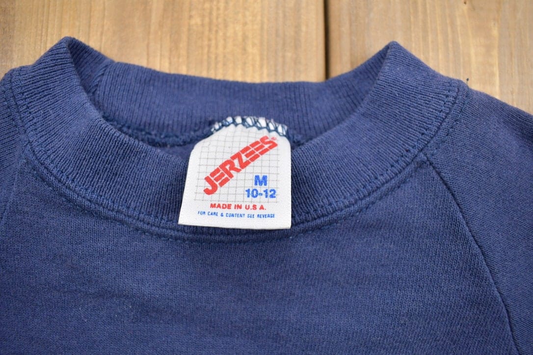 Vintage 1990s Calumet College Crewneck Sweatshirt Youth M - Image 4