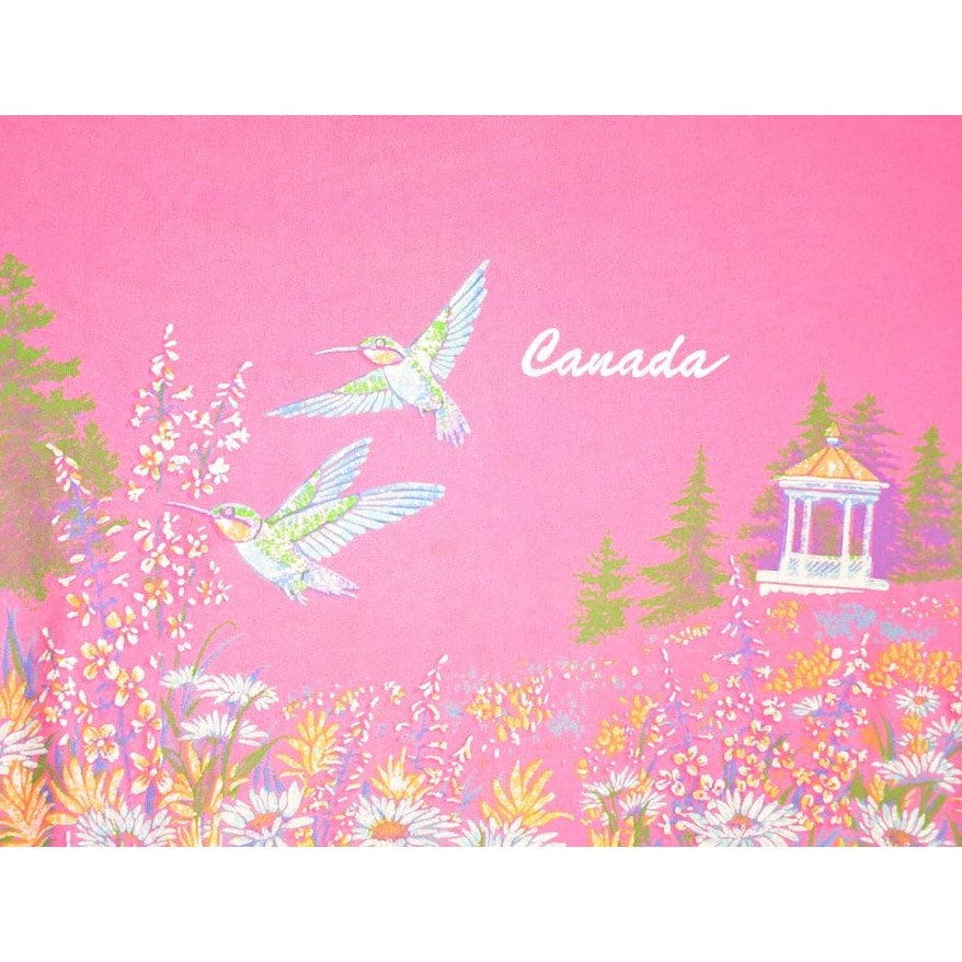 Vintage 1990s Canadian Hummingbirds AOP Graphic Print Crewneck Sweatshirt Womens XL - Image 3