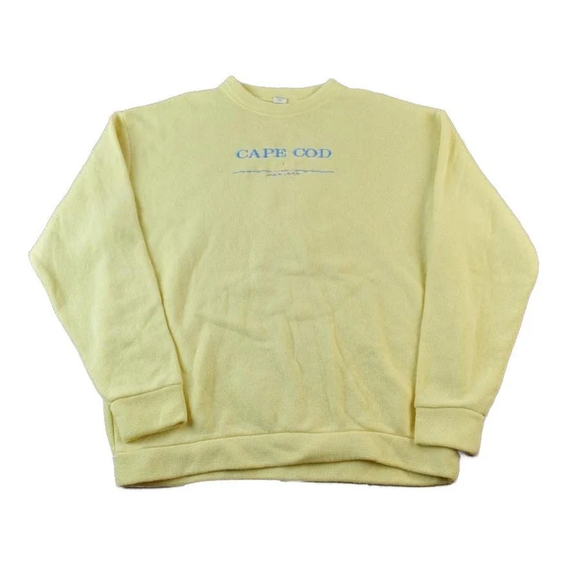 Vintage 1990s Cape Cod Crewneck Sweatshirt Made In USA Men's Large