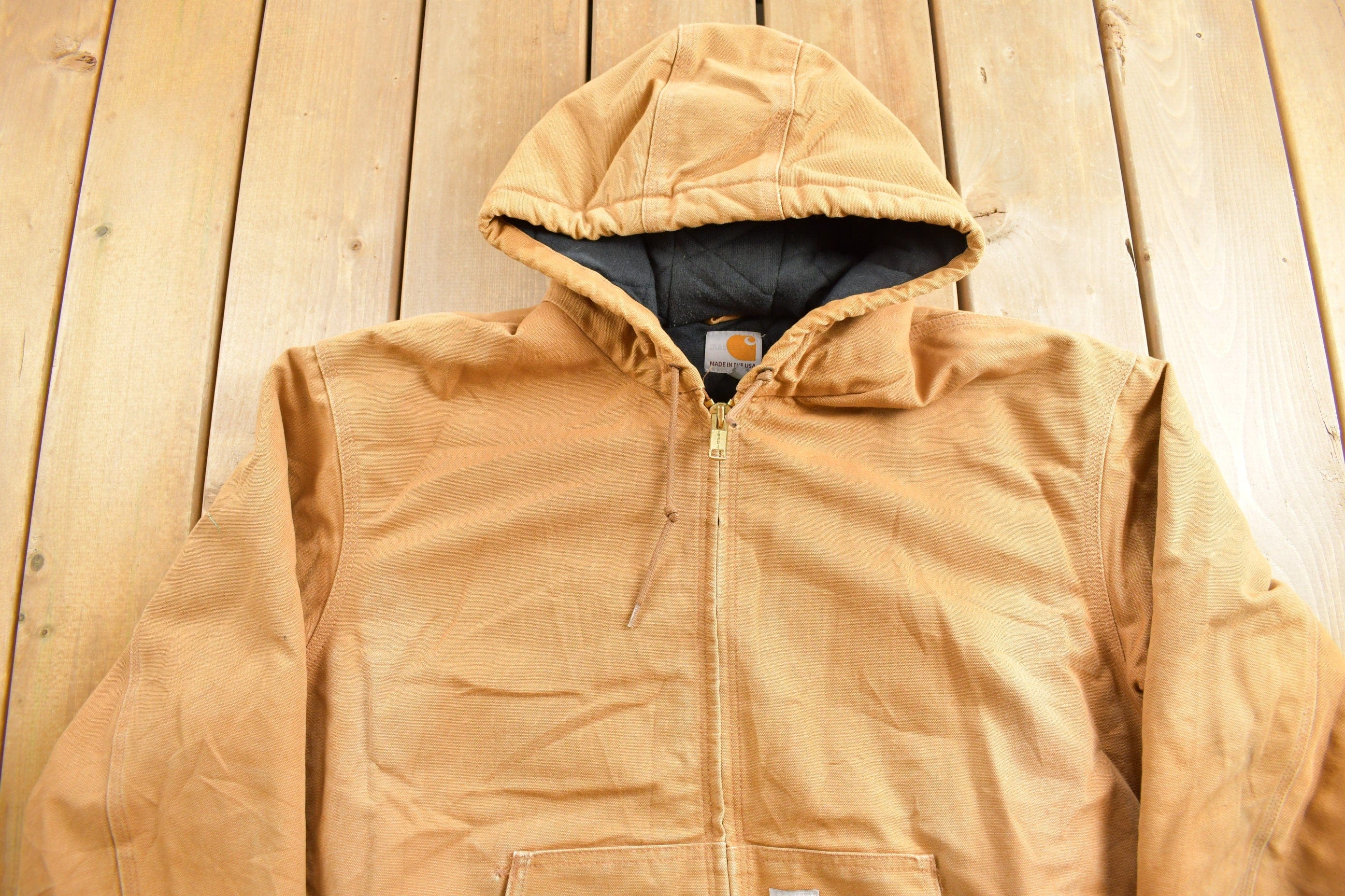 Vintage 1990s Carhartt Active Jac Jacket Men's XL - Image 3