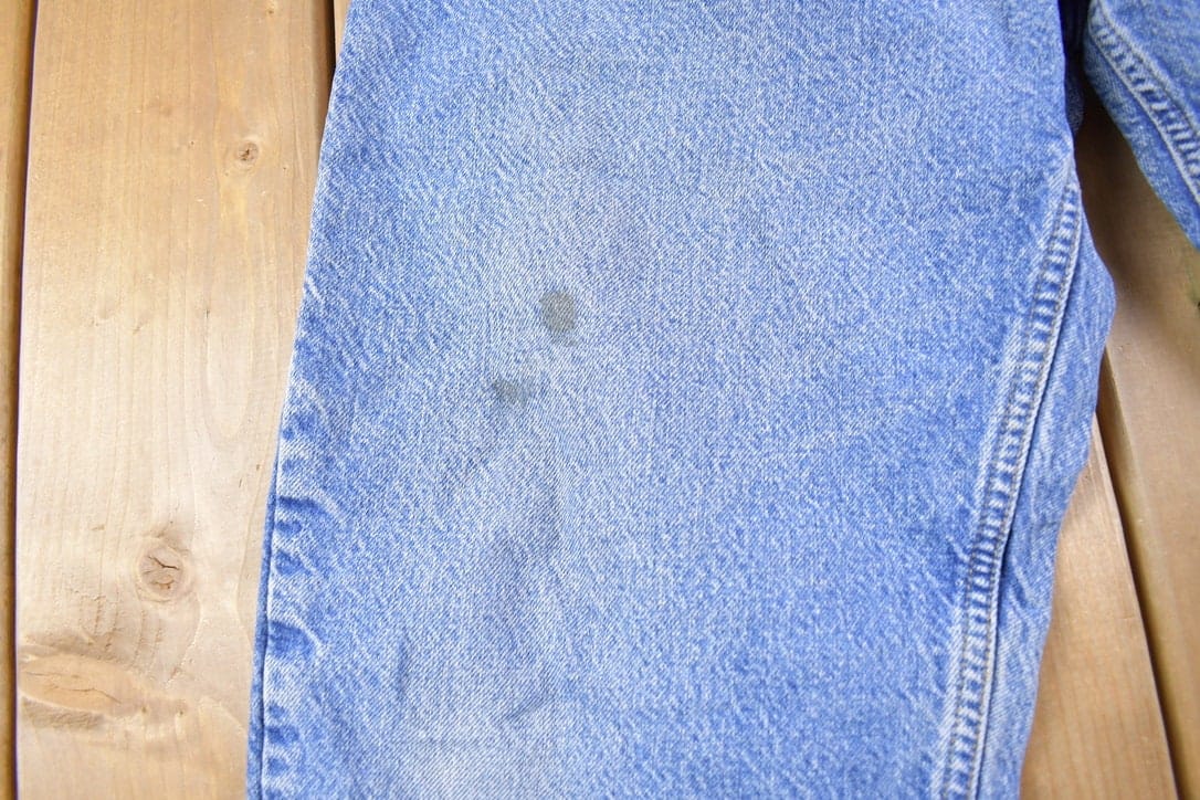 Vintage 1990s Carhartt Blanket Lined Carpenter Jeans Men's 36 x 29 - Image 5