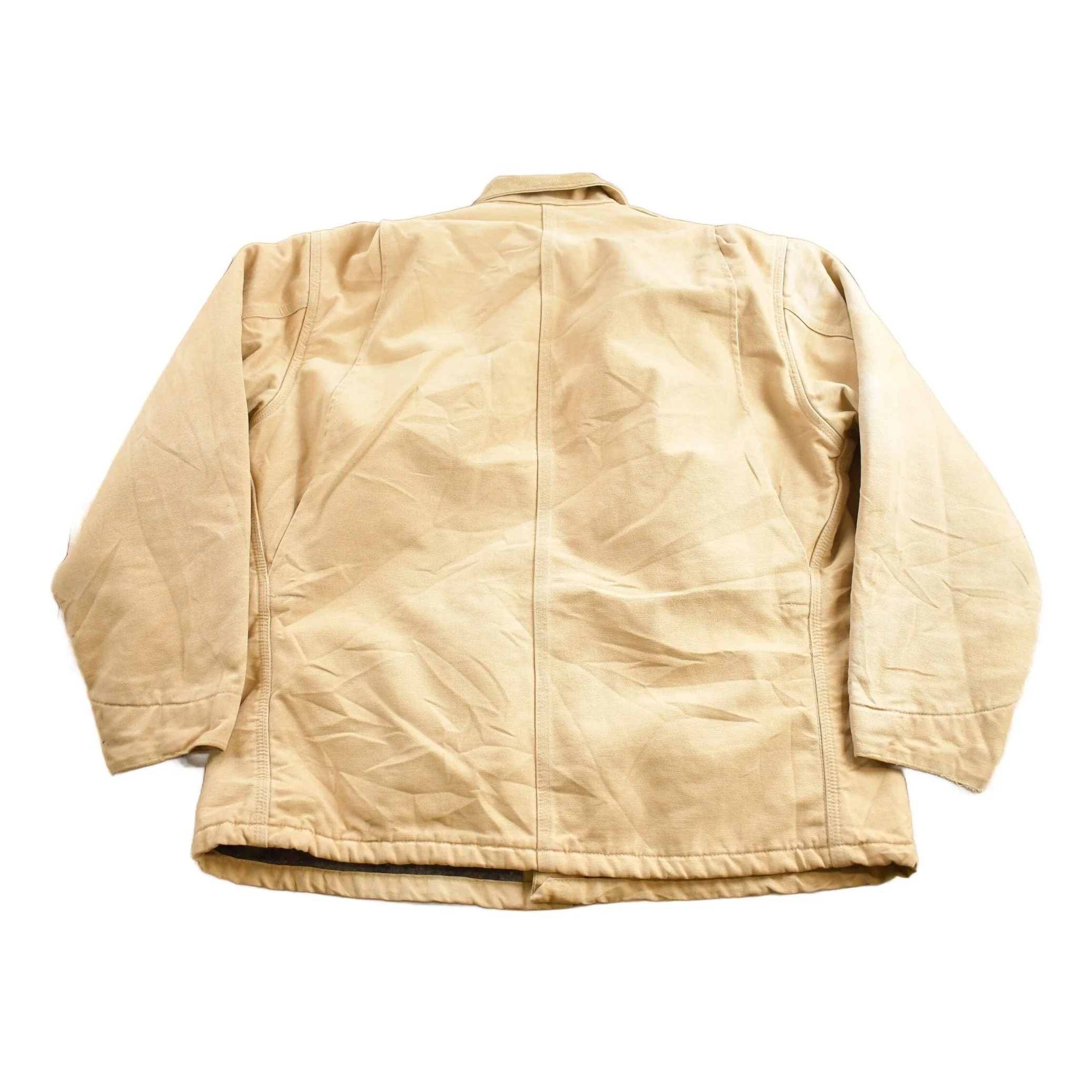 Vintage 1990s Carhartt Blanket Lined Chore Coat Men's Large - Image 2