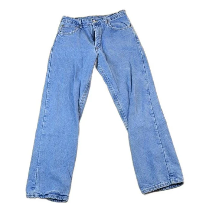 Vintage 1990s Carhartt Blanket Lined Denim Jeans Men's 32x32 - Image 2