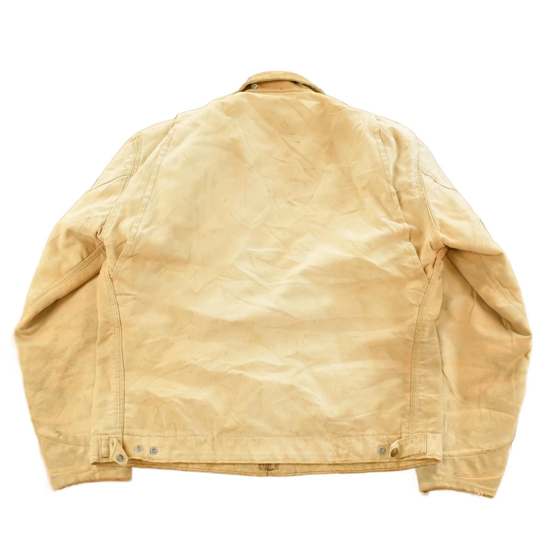 Vintage 1990s Carhartt Blanket Lined Detroit Jacket Men's Large - Image 2