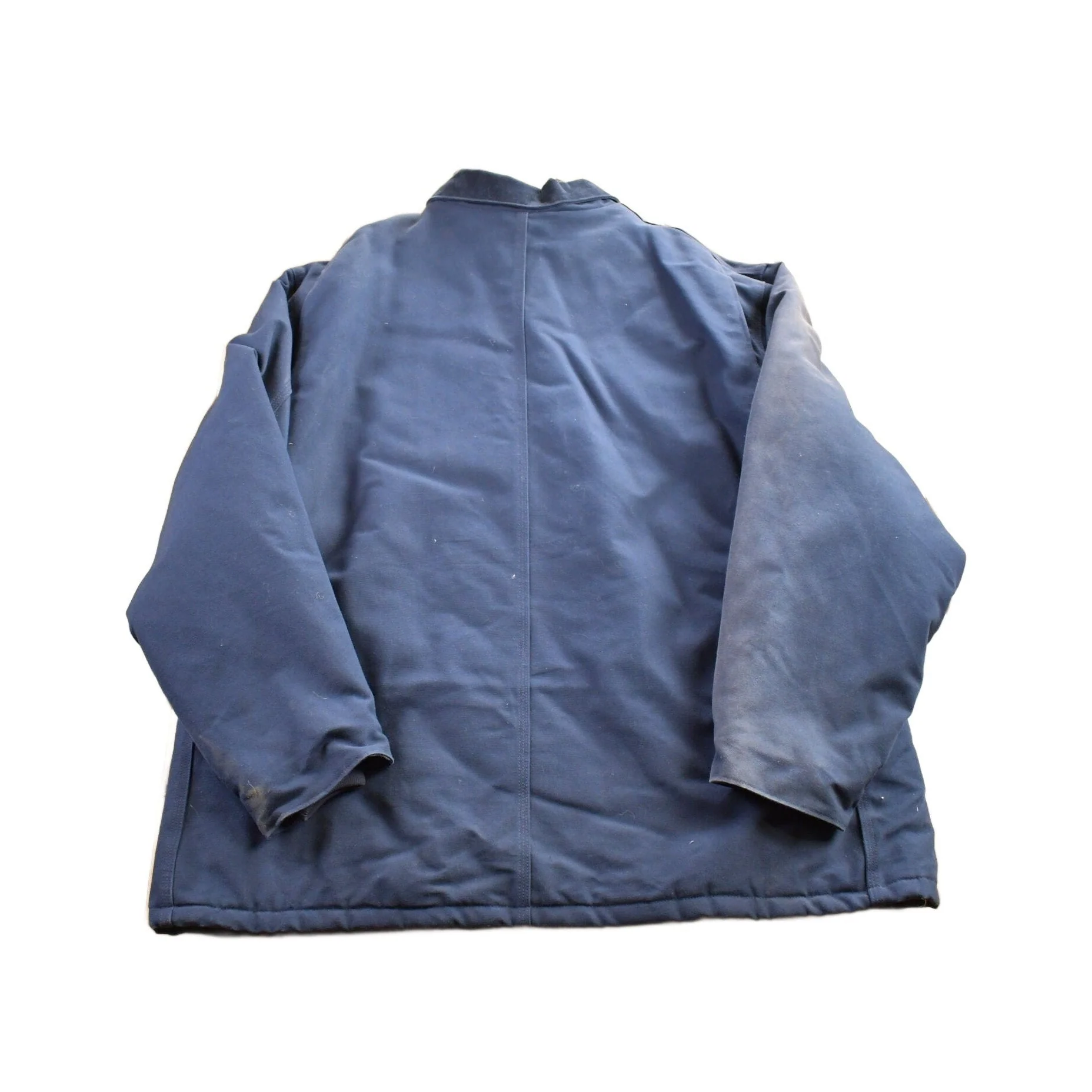 Vintage 1990s Carhartt Blanket Lined Embroidered Work Jacket Men's 3XL - Image 2