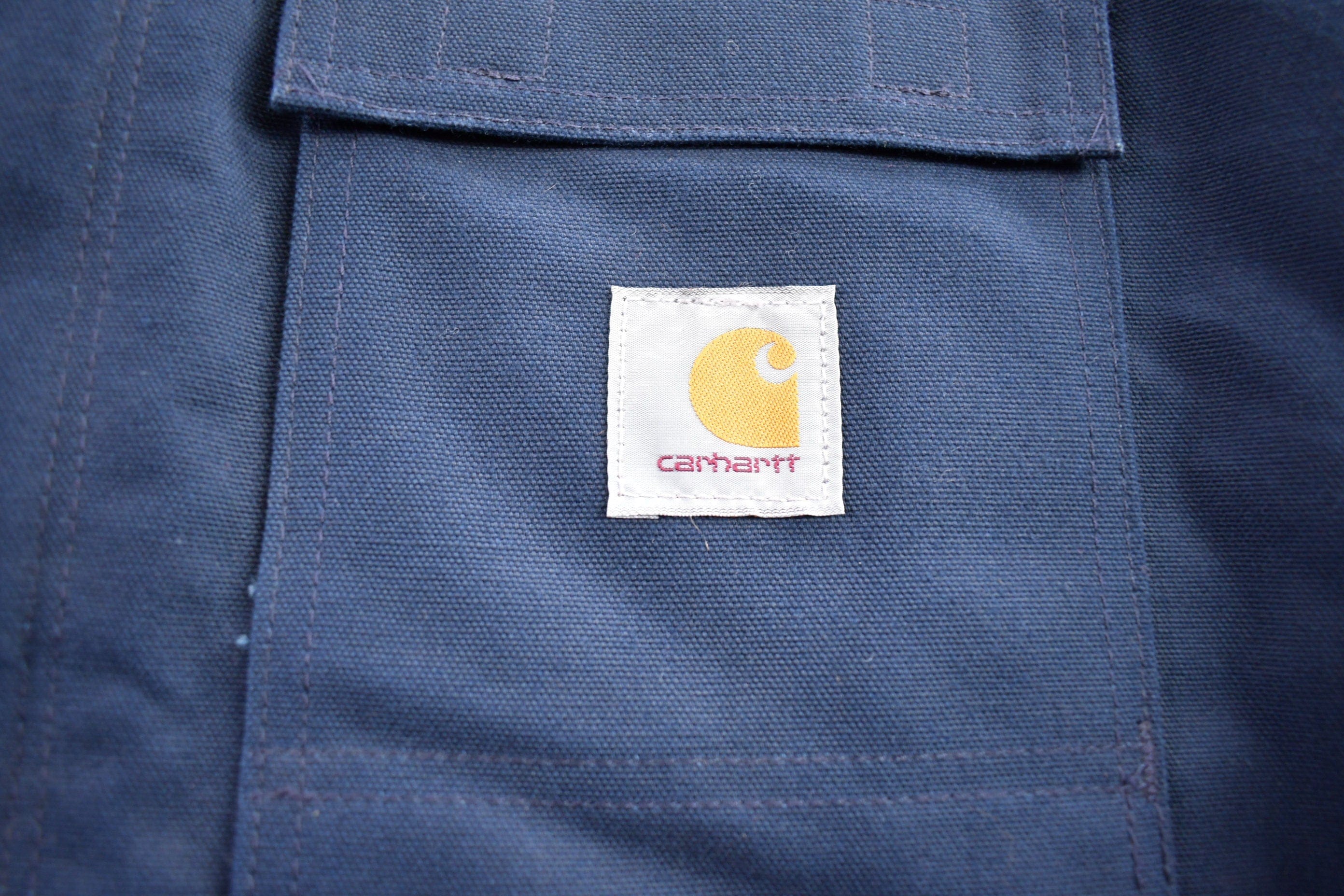Vintage 1990s Carhartt Blanket Lined Embroidered Work Jacket Men's 3XL - Image 5